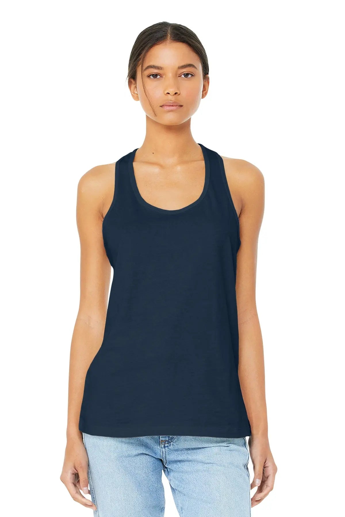 BELLA+CANVAS® Women’s Jersey Racerback Tank #BC6008 Game Over Merch