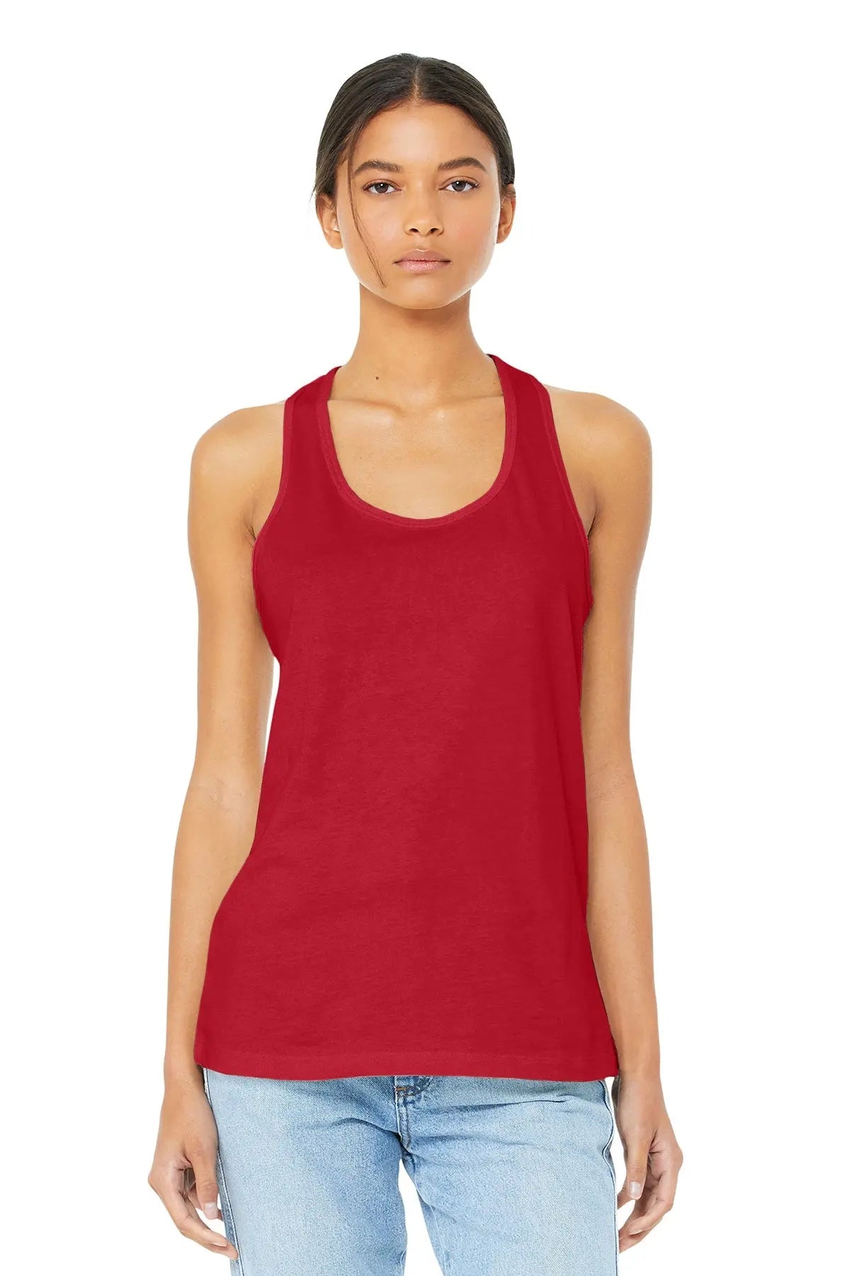 BELLA+CANVAS® Women’s Jersey Racerback Tank #BC6008 Game Over Merch