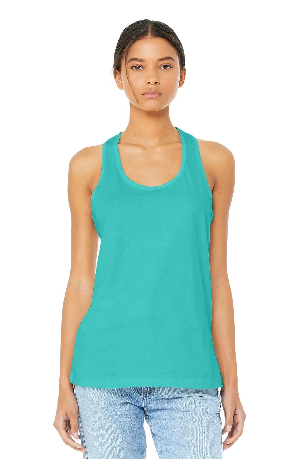 BELLA+CANVAS® Women’s Jersey Racerback Tank #BC6008 Game Over Merch