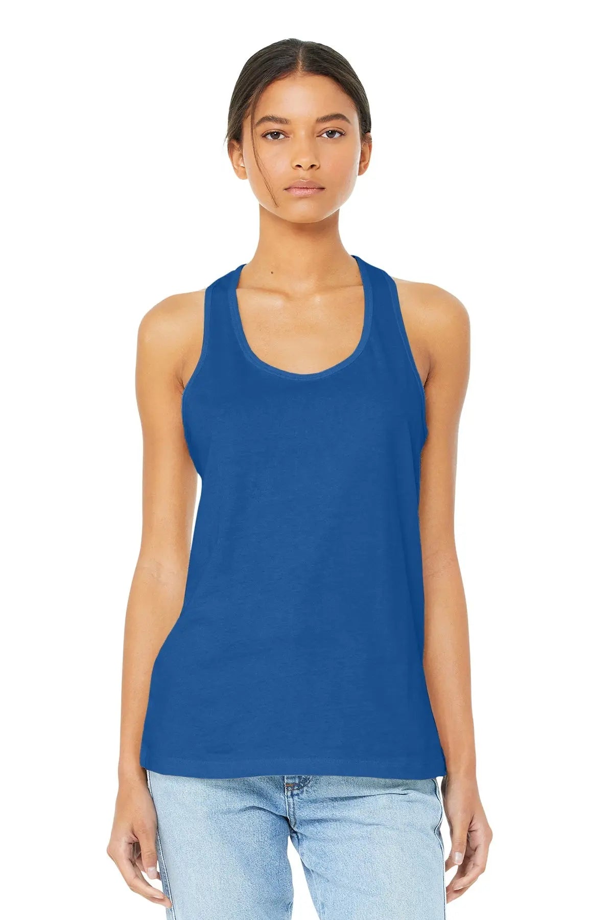 BELLA+CANVAS® Women’s Jersey Racerback Tank #BC6008 Game Over Merch