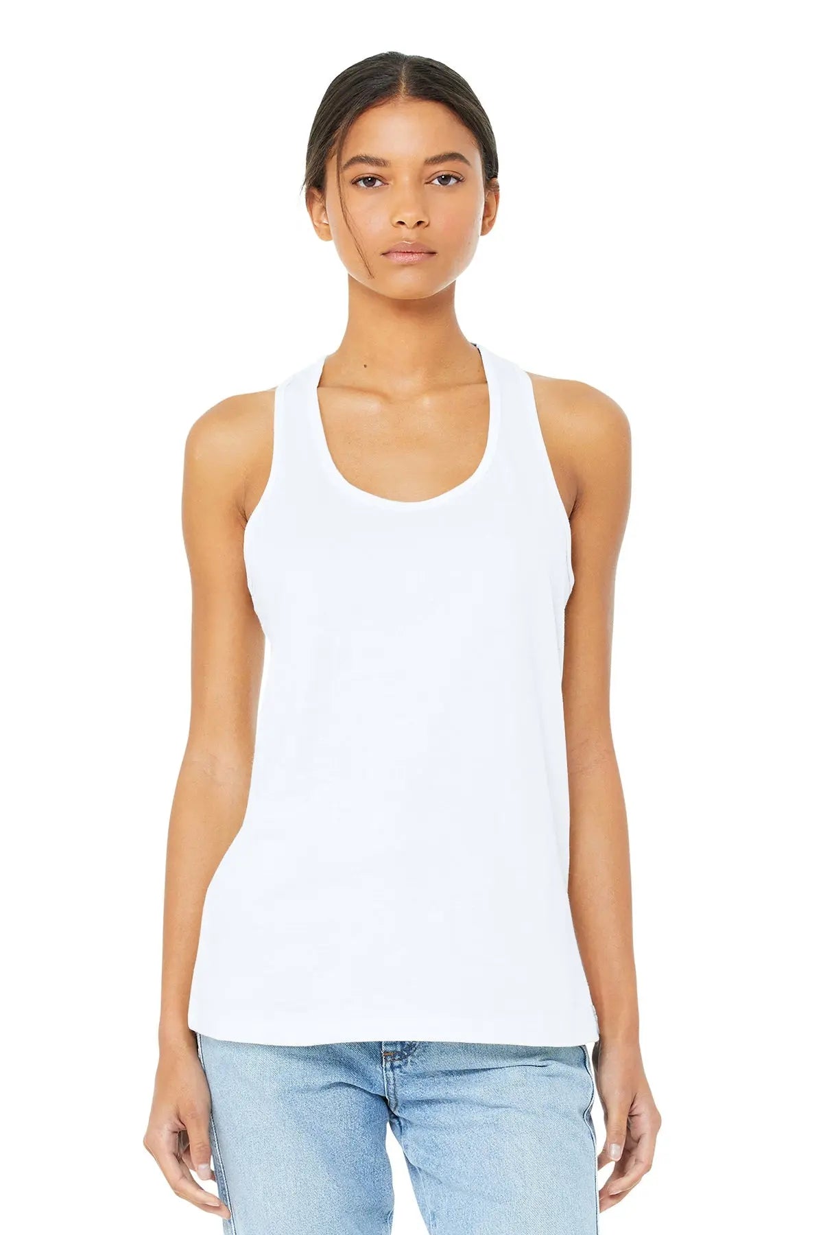 BELLA+CANVAS® Women’s Jersey Racerback Tank #BC6008 Game Over Merch