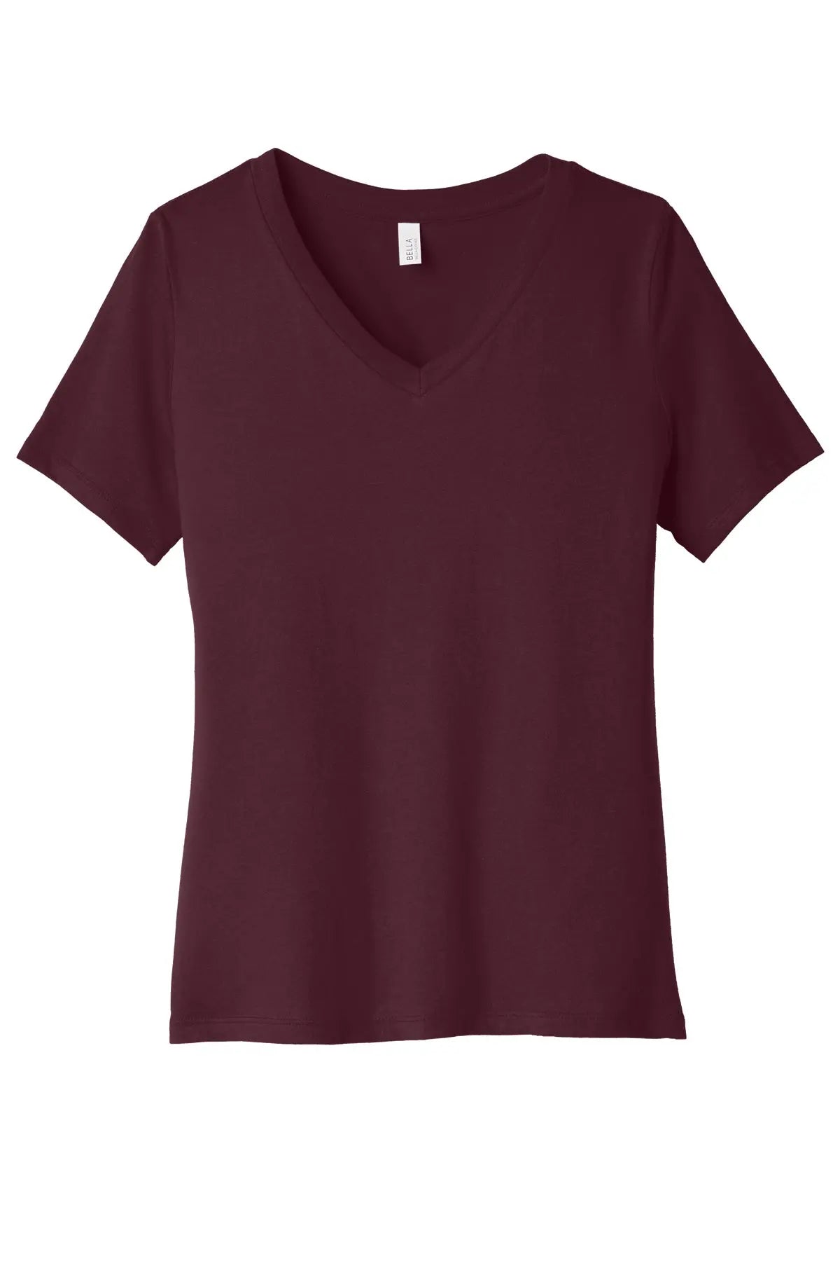 BELLA+CANVAS® Women’s Relaxed Jersey Short Sleeve V-Neck Tee #BC6405