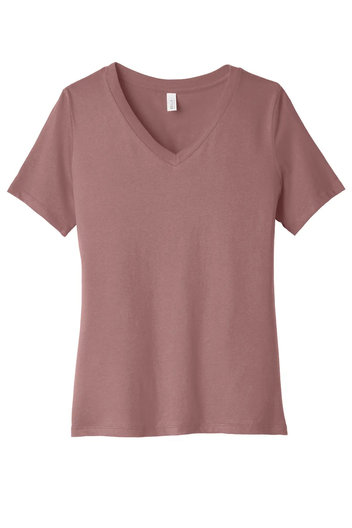 BELLA+CANVAS® Women’s Relaxed Jersey Short Sleeve V-Neck Tee #BC6405