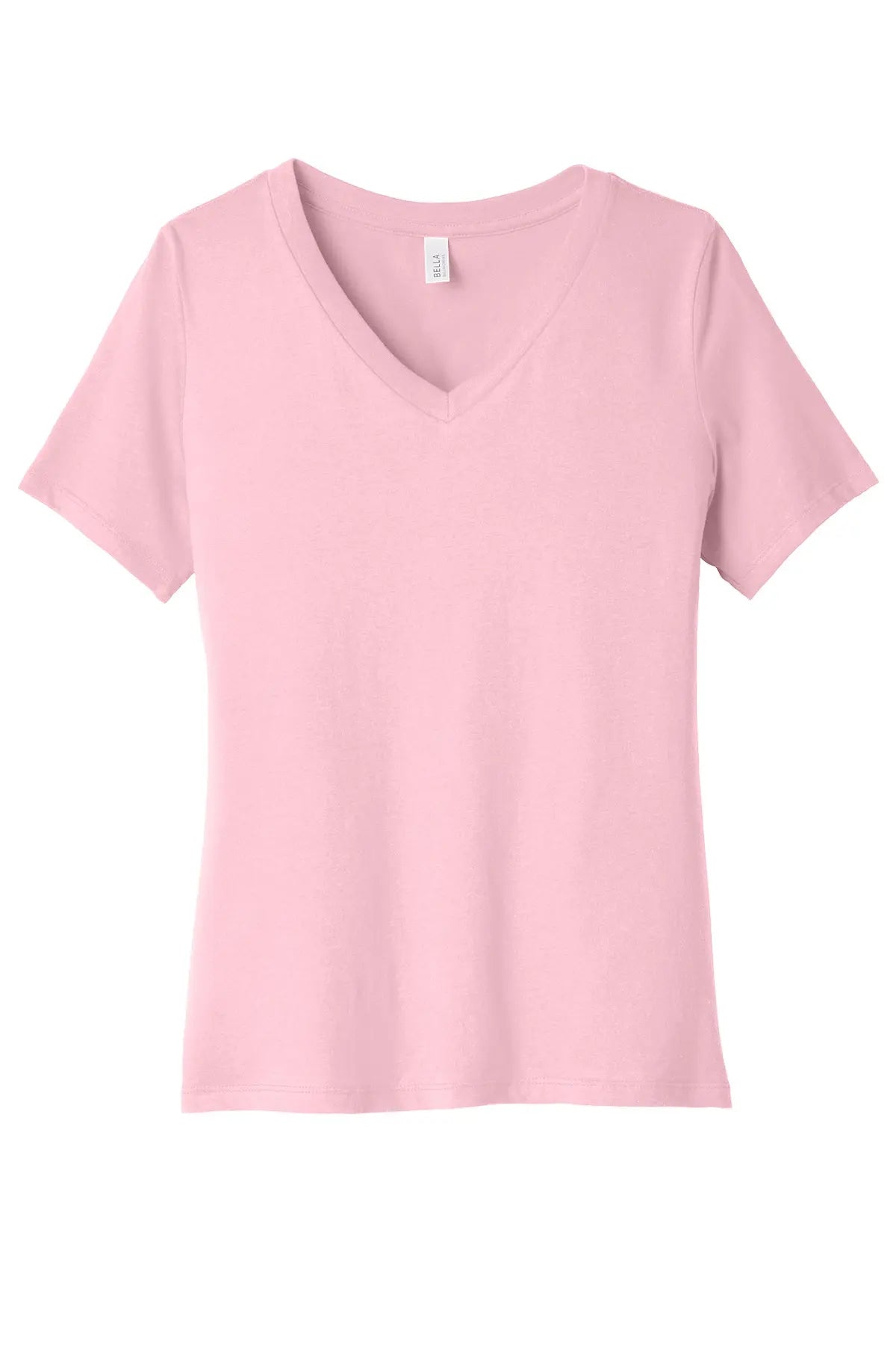 BELLA+CANVAS® Women’s Relaxed Jersey Short Sleeve V-Neck Tee #BC6405