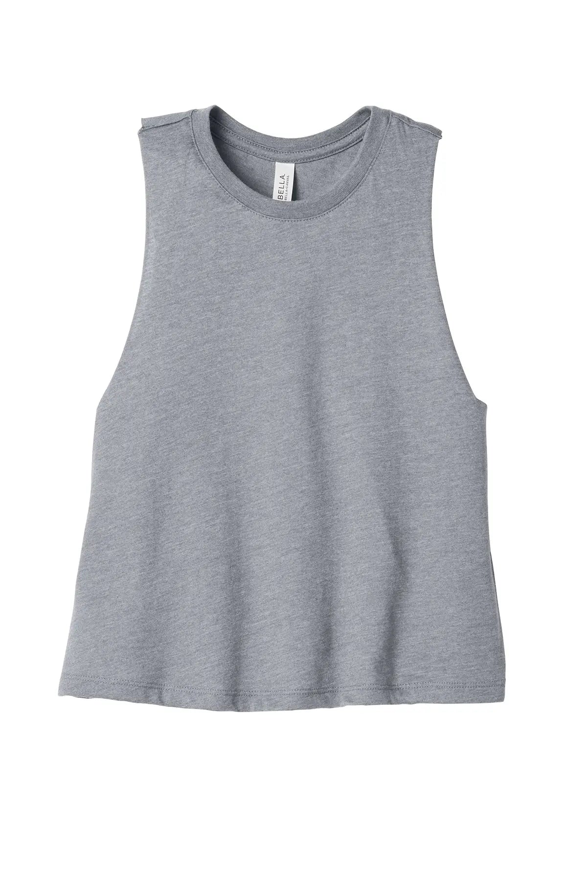 BELLA+CANVAS® Women’s Racerback Cropped Tank #BC6682 Game Over Merch