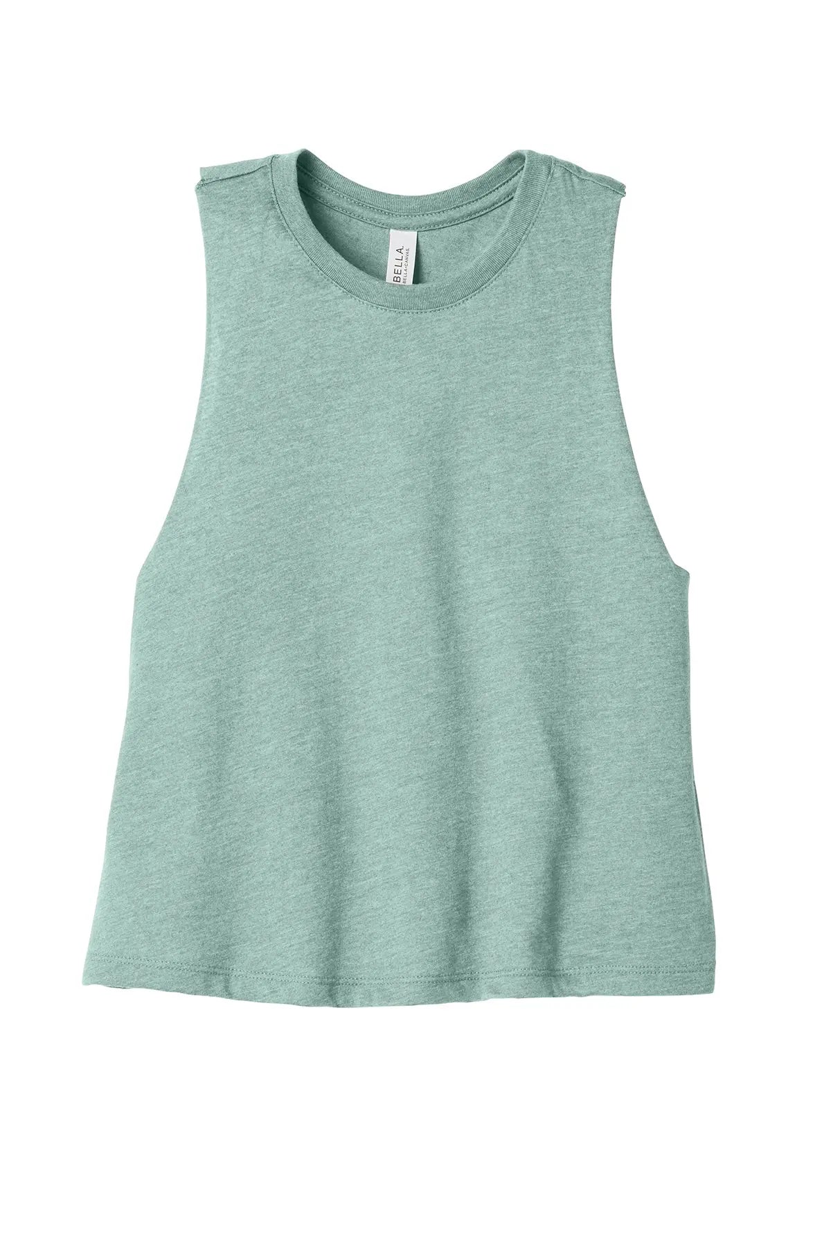 BELLA+CANVAS® Women’s Racerback Cropped Tank #BC6682 Game Over Merch