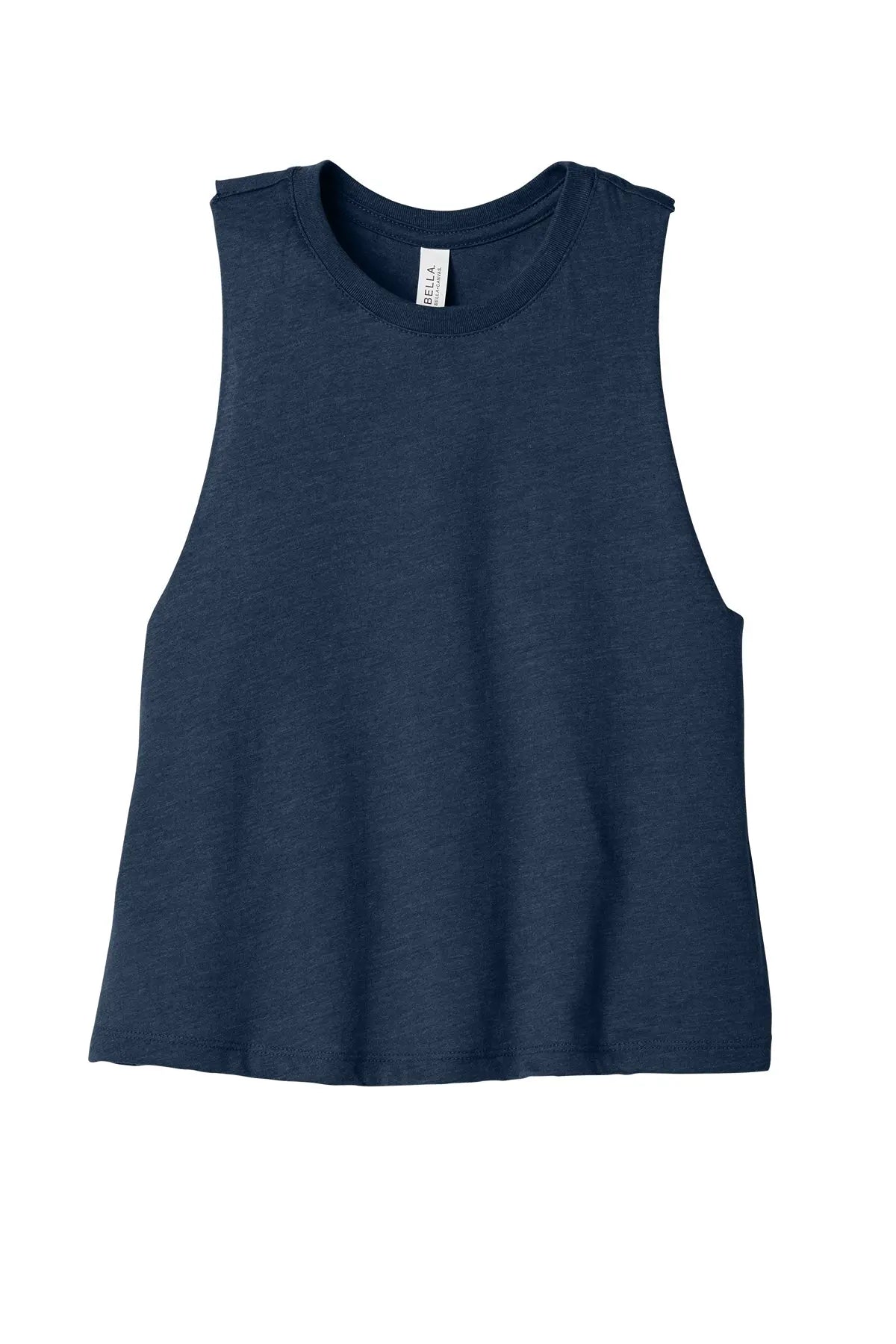 BELLA+CANVAS® Women’s Racerback Cropped Tank #BC6682 Game Over Merch