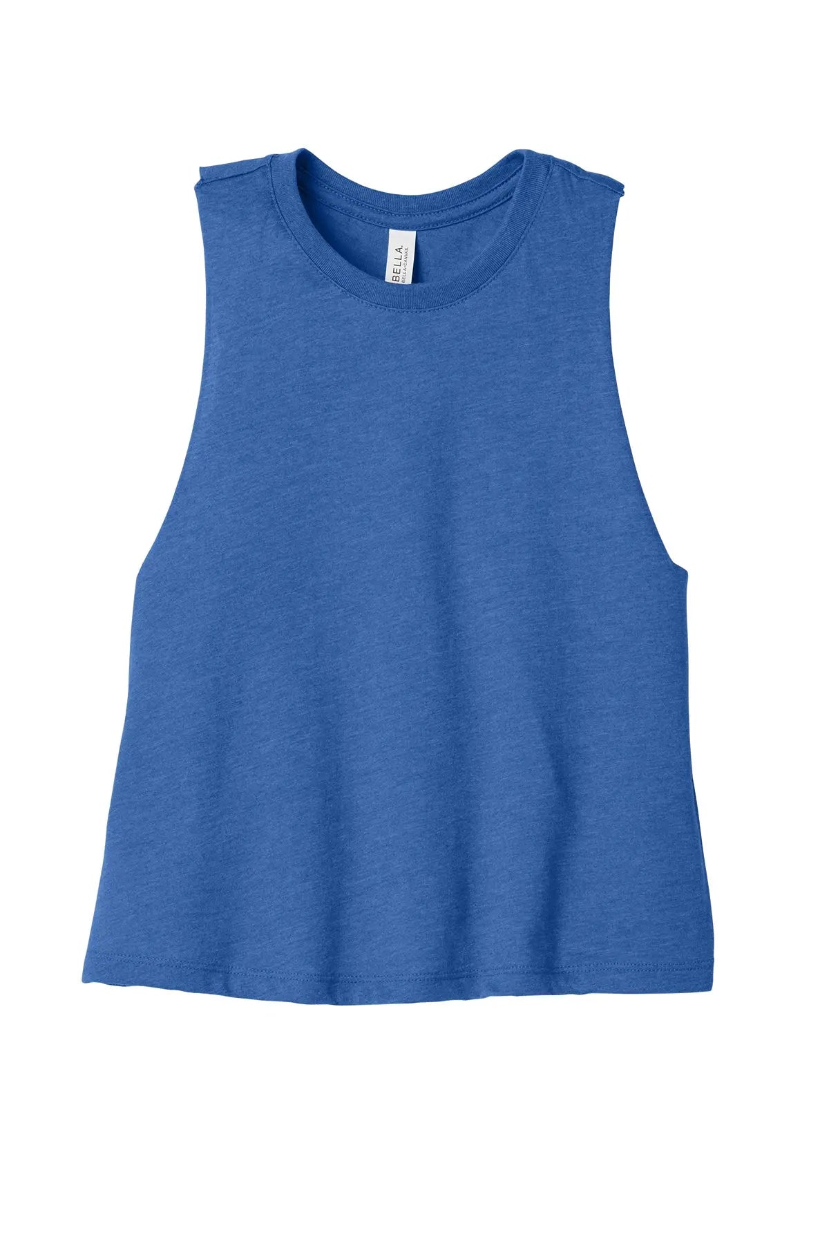 BELLA+CANVAS® Women’s Racerback Cropped Tank #BC6682 Game Over Merch
