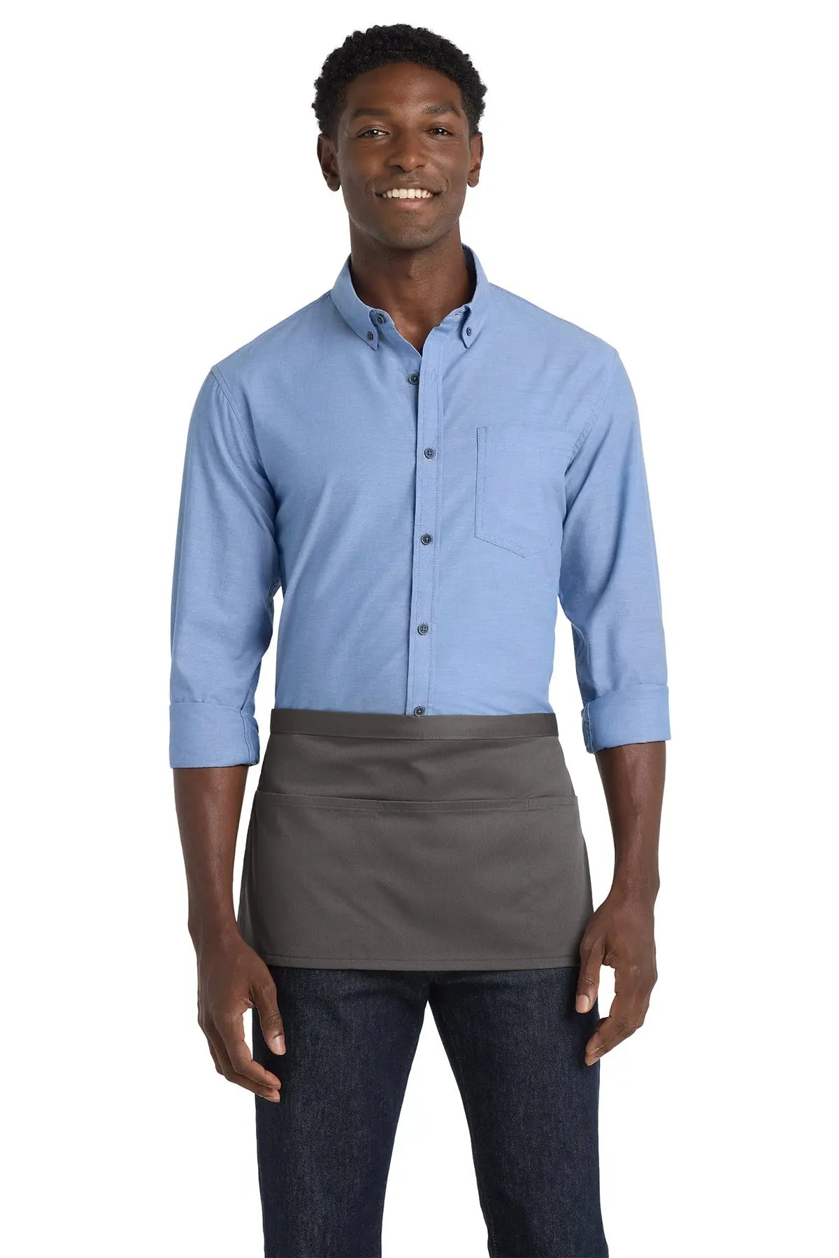 Port Authority® Three-Pocket Waist Apron #A602