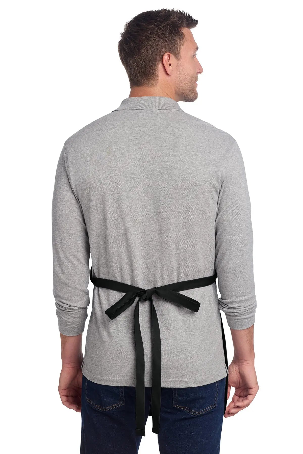 Port Authority® Full-Length Two-Pocket Bib Apron #A600