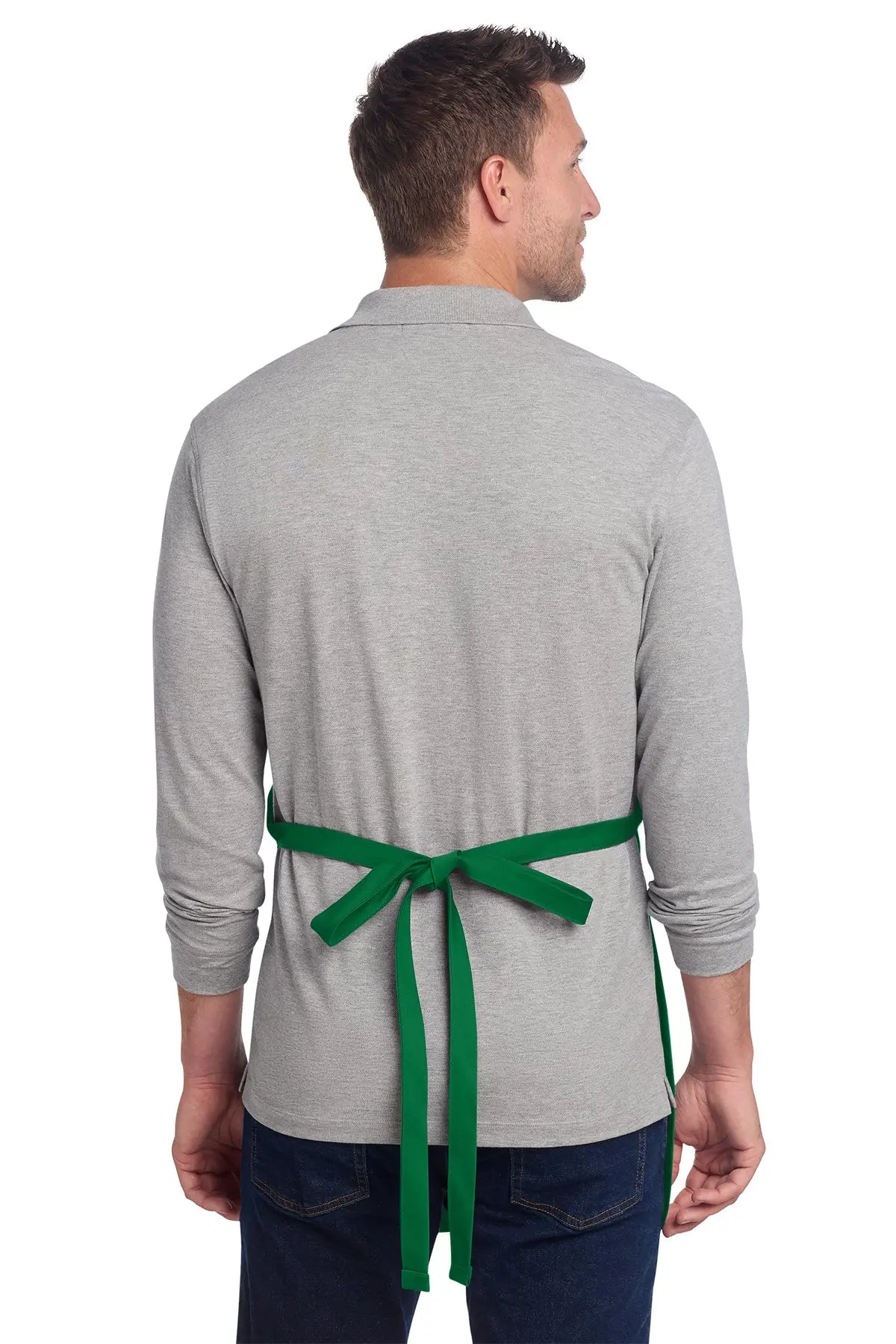 Port Authority® Full-Length Two-Pocket Bib Apron #A600