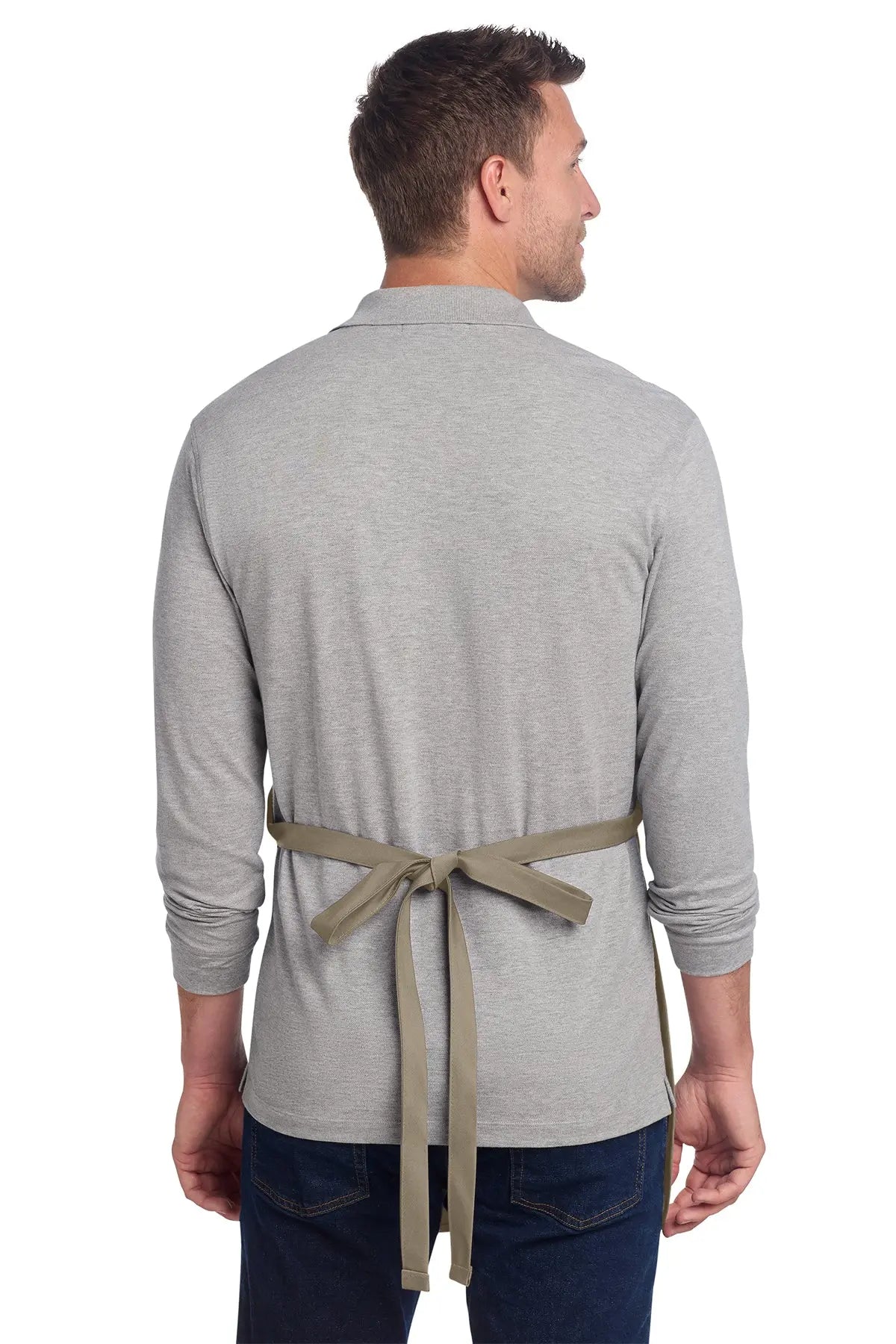 Port Authority® Full-Length Two-Pocket Bib Apron #A600