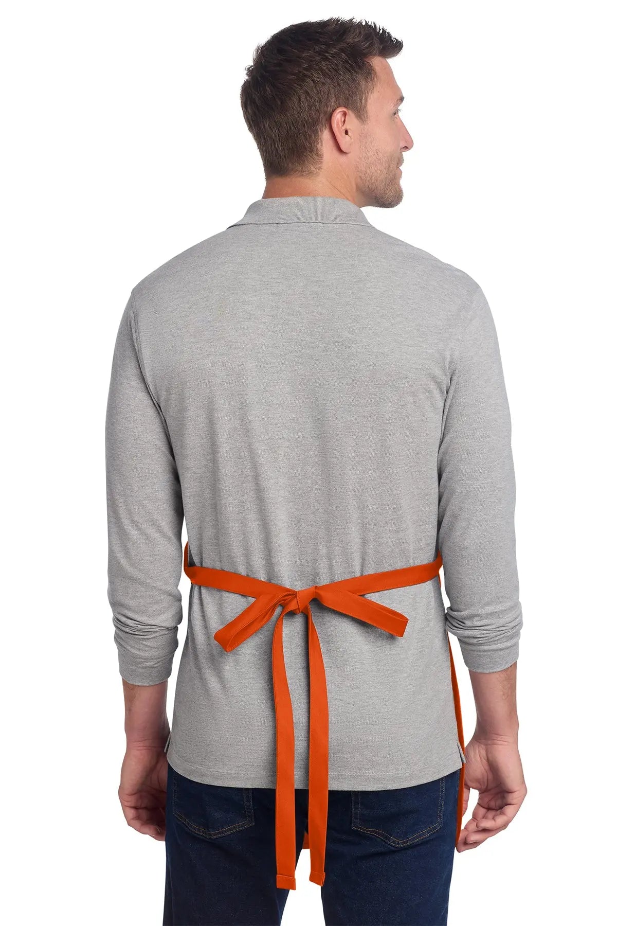 Port Authority® Full-Length Two-Pocket Bib Apron #A600
