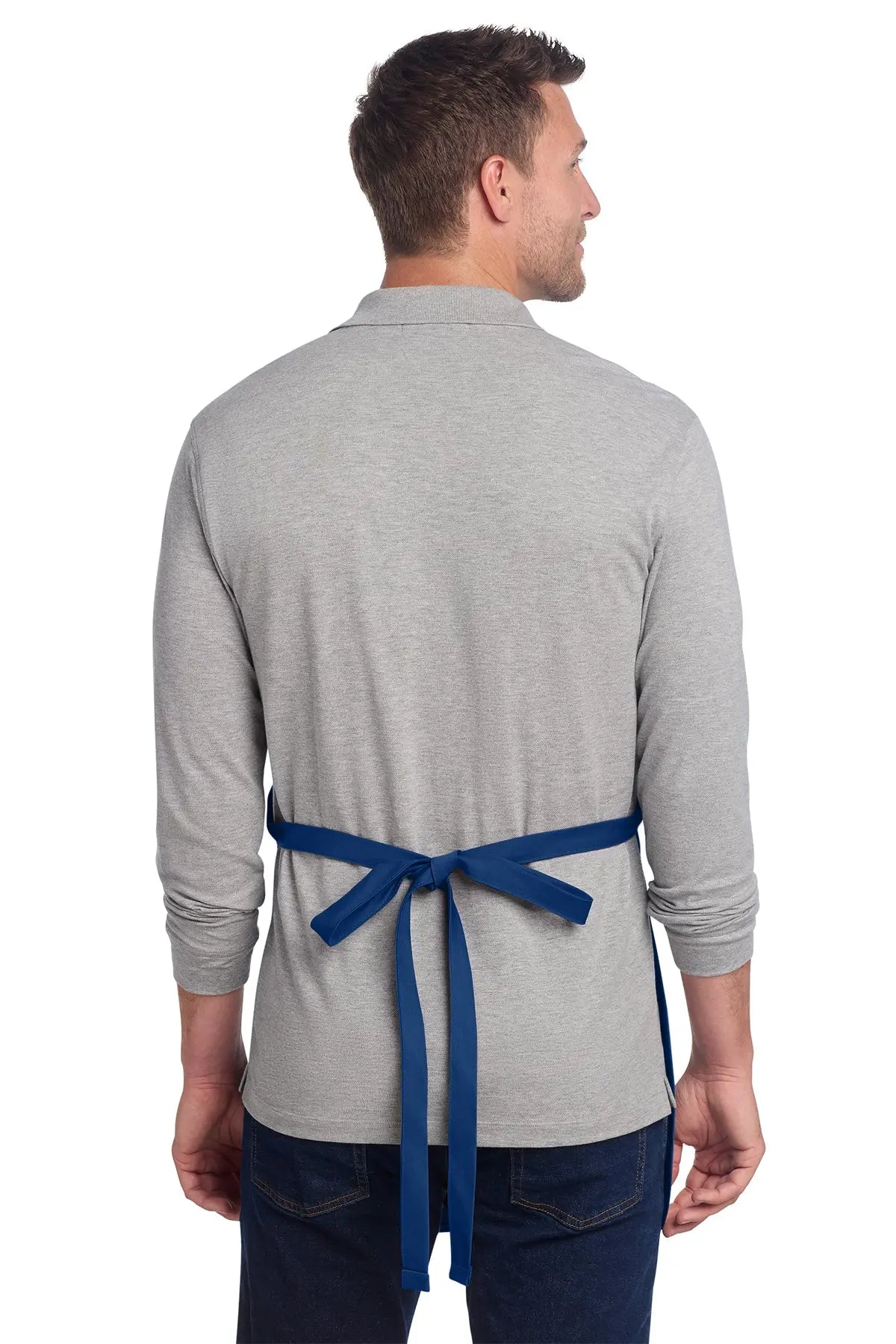 Port Authority® Full-Length Two-Pocket Bib Apron #A600