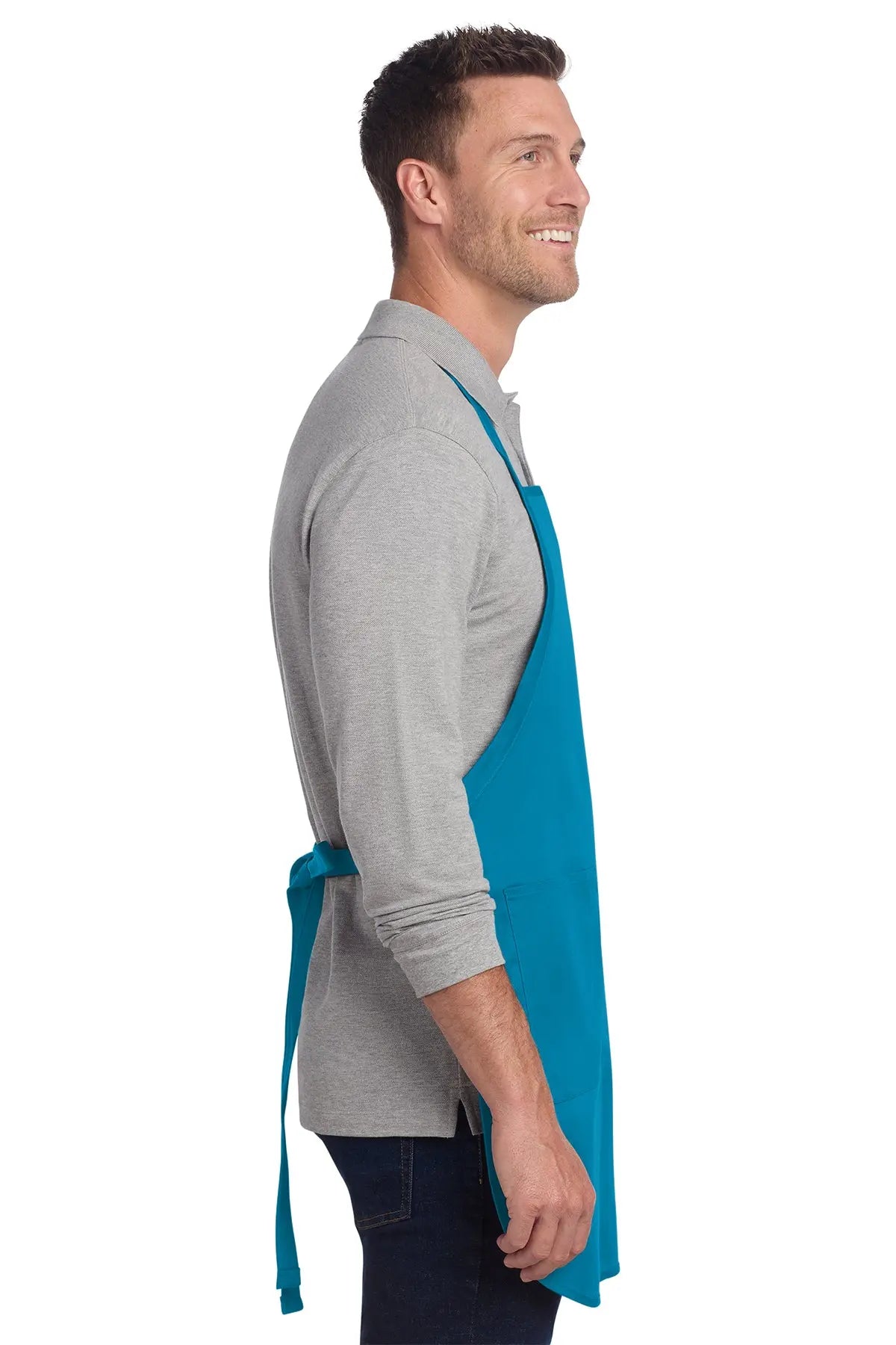 Port Authority® Full-Length Two-Pocket Bib Apron #A600