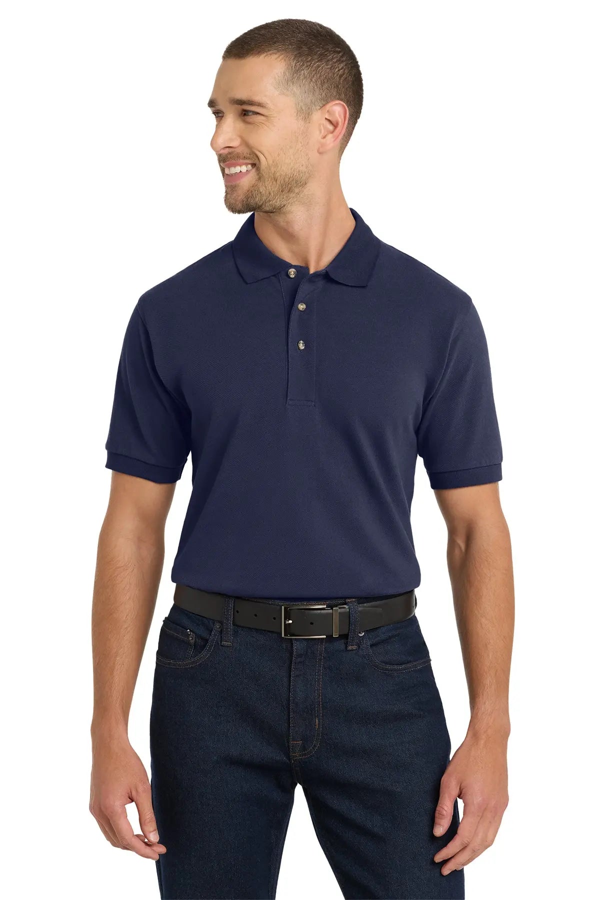 Port Authority® Heavyweight Cotton Pique Polo #K420Game Over Merch