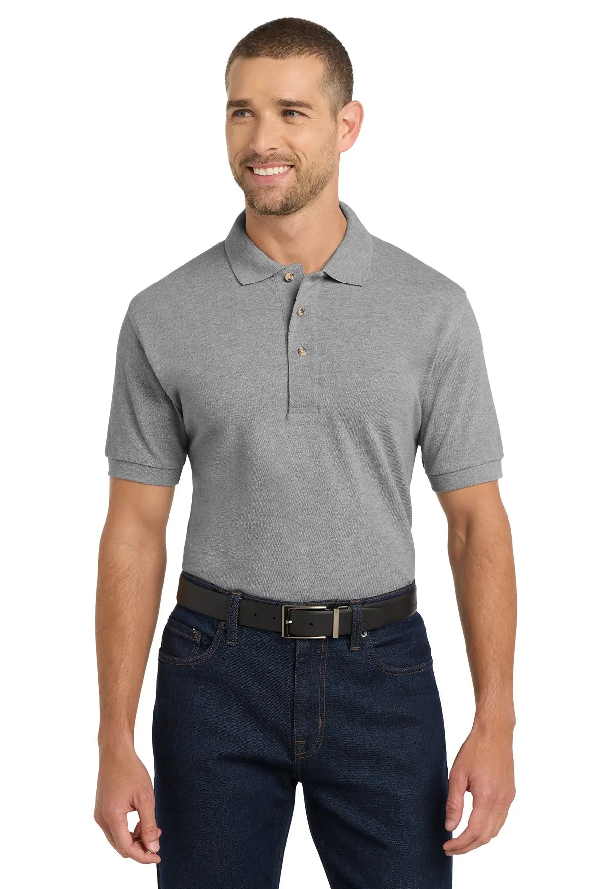 Port Authority® Heavyweight Cotton Pique Polo #K420Game Over Merch