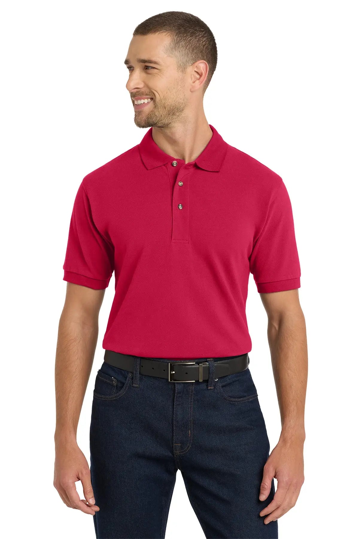 Port Authority® Heavyweight Cotton Pique Polo #K420Game Over Merch