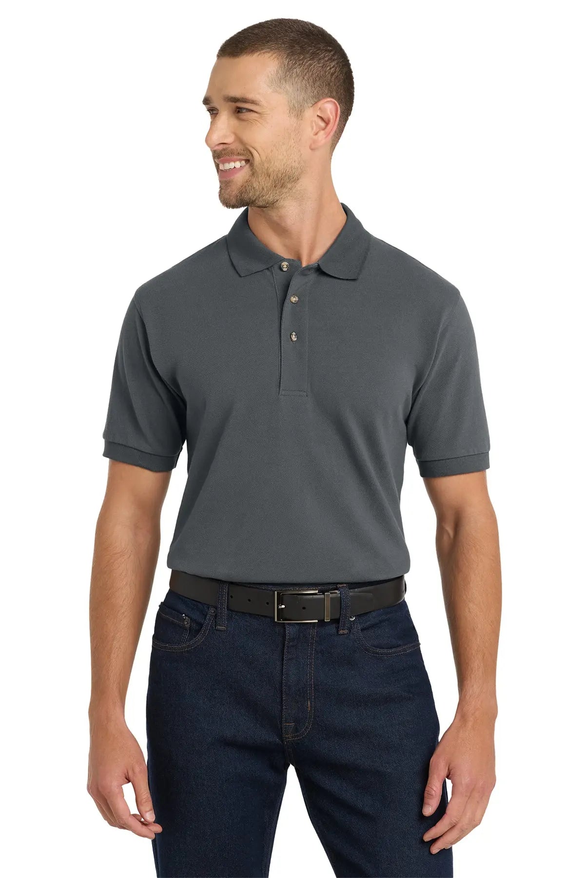 Port Authority® Heavyweight Cotton Pique Polo #K420Game Over Merch