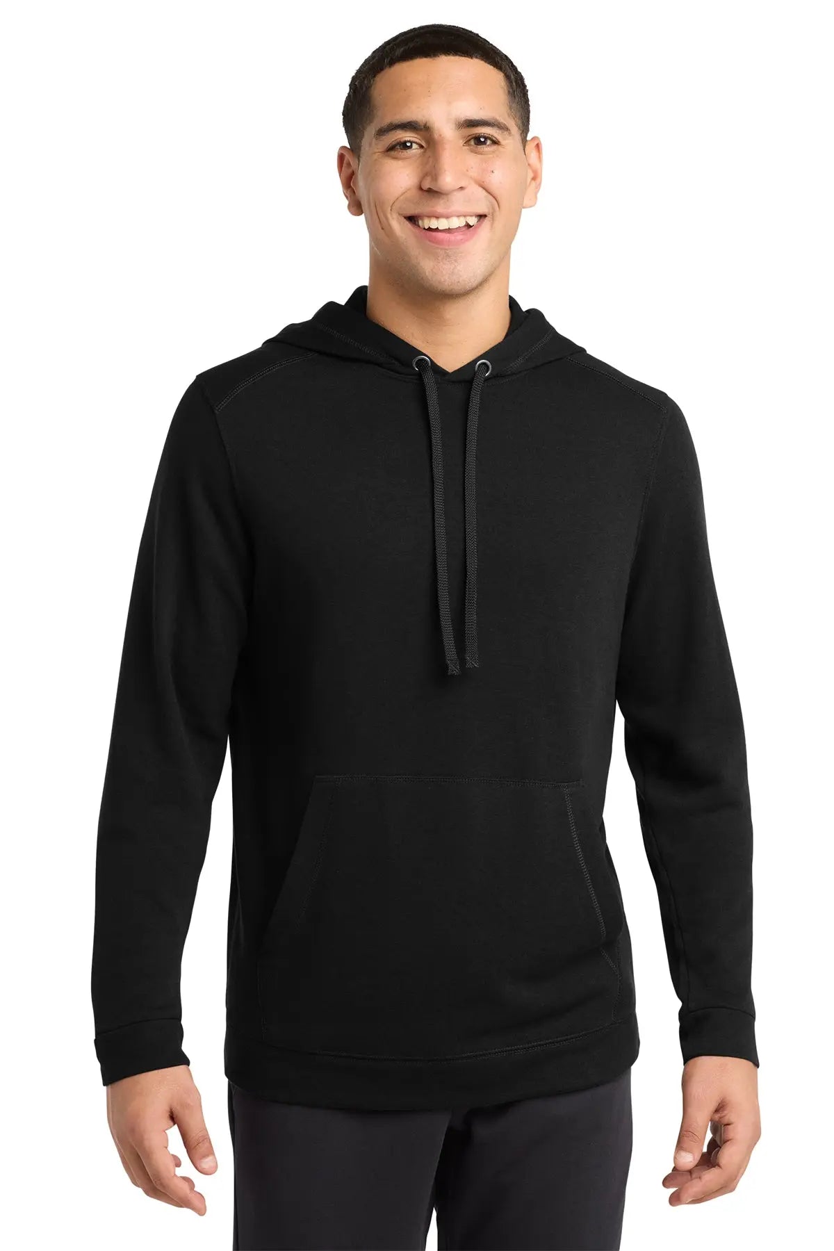 Sport-Tek® PosiCharge® Tri-Blend Wicking Fleece Hooded Pullover #ST296