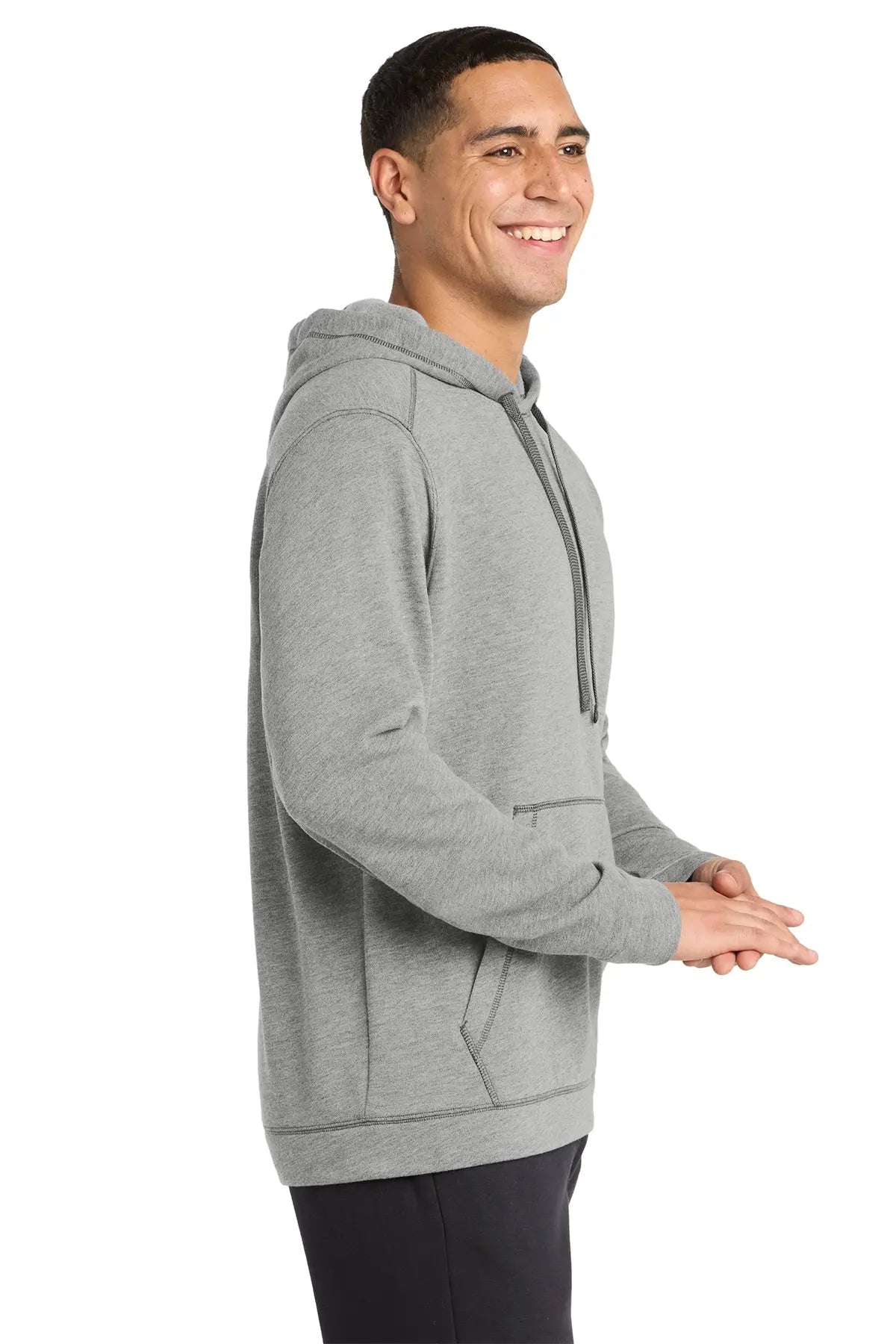 Sport-Tek® PosiCharge® Tri-Blend Wicking Fleece Hooded Pullover #ST296