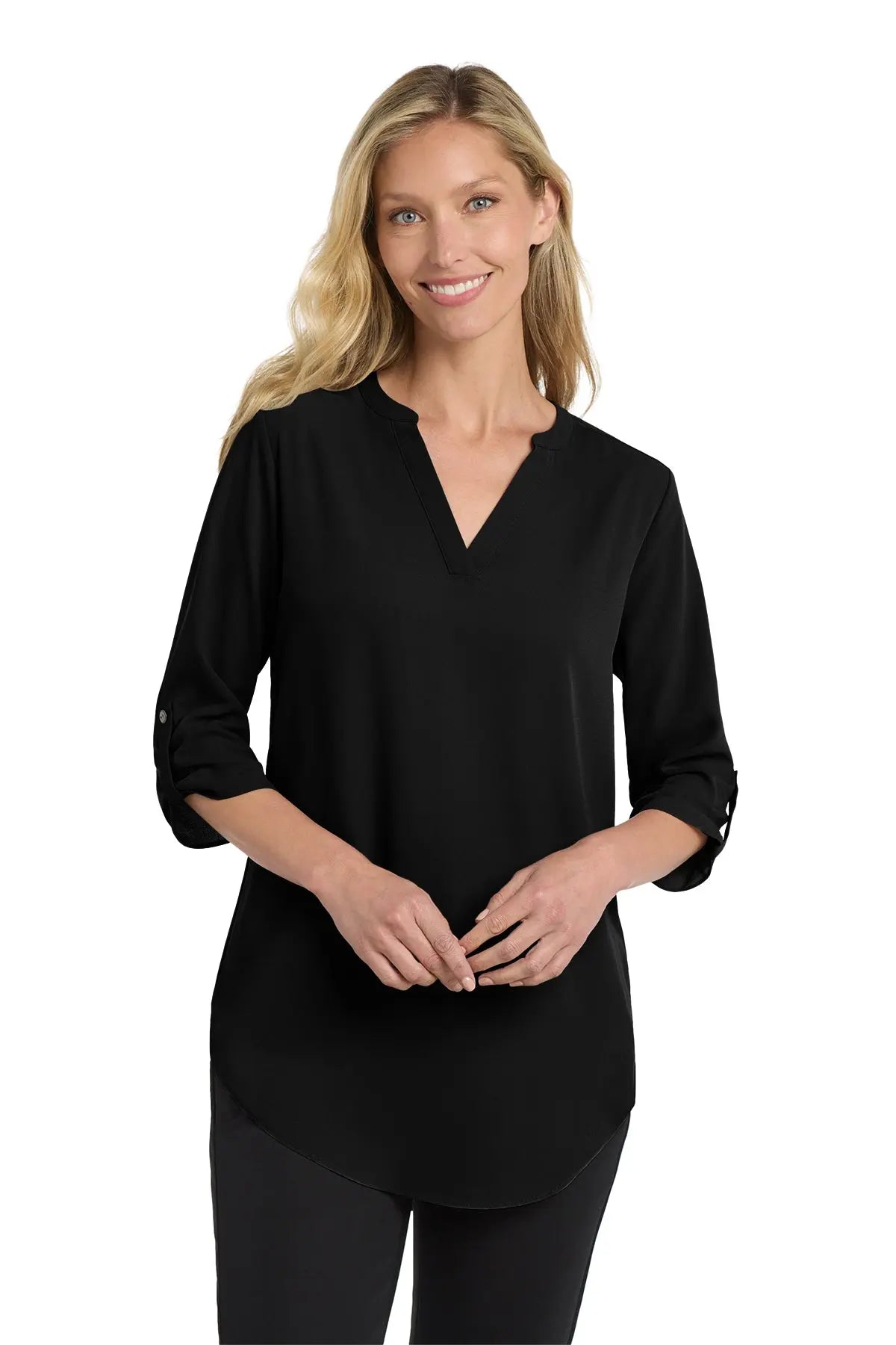 Port Authority® Women's 3/4-Sleeve Tunic Blouse #LW701