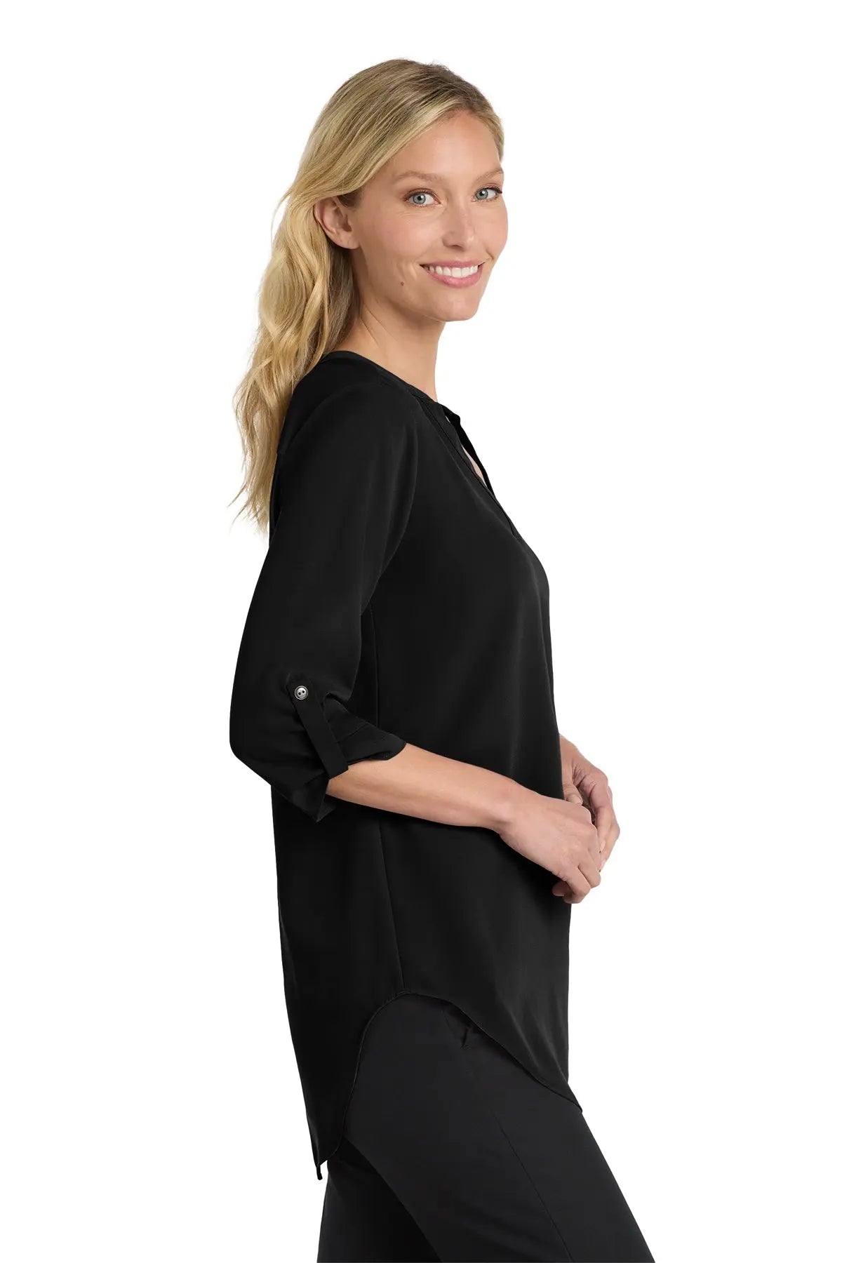 Port Authority® Women's 3/4-Sleeve Tunic Blouse #LW701