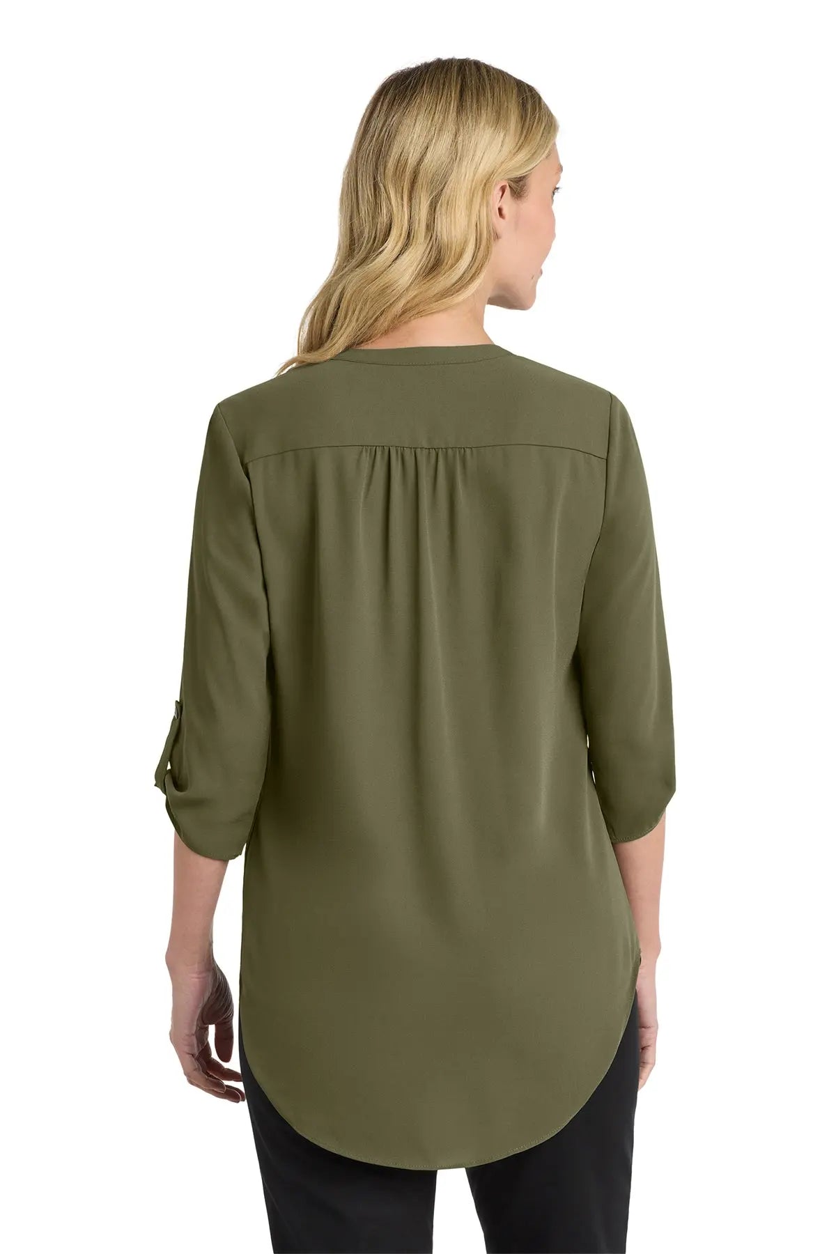 Port Authority® Women's 3/4-Sleeve Tunic Blouse #LW701