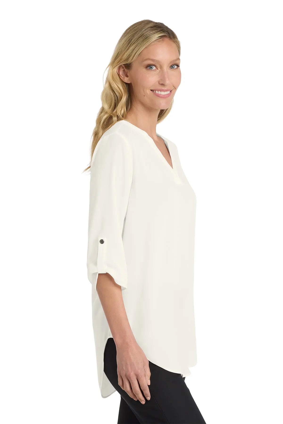 Port Authority® Women's 3/4-Sleeve Tunic Blouse #LW701