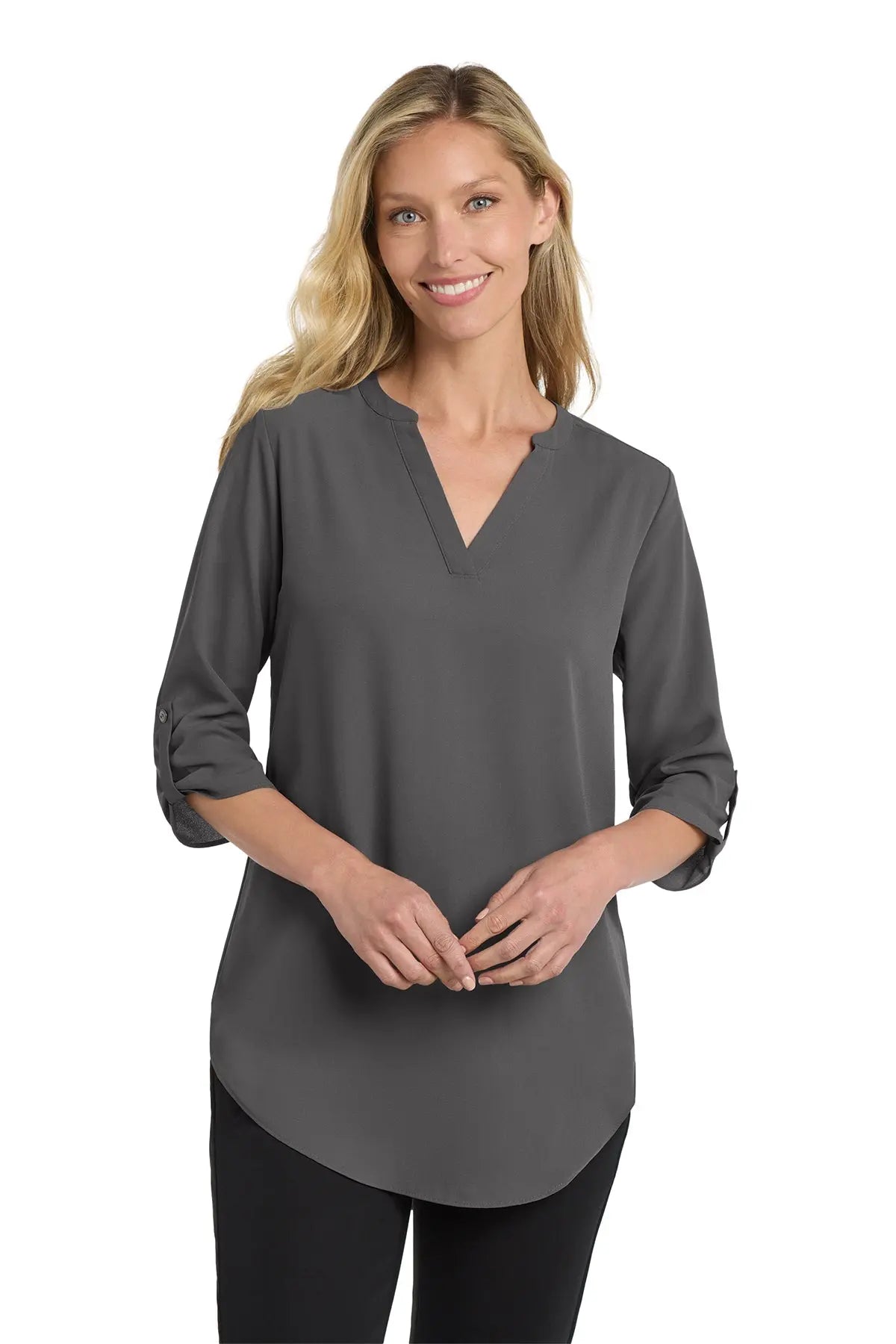 Port Authority® Women's 3/4-Sleeve Tunic Blouse #LW701