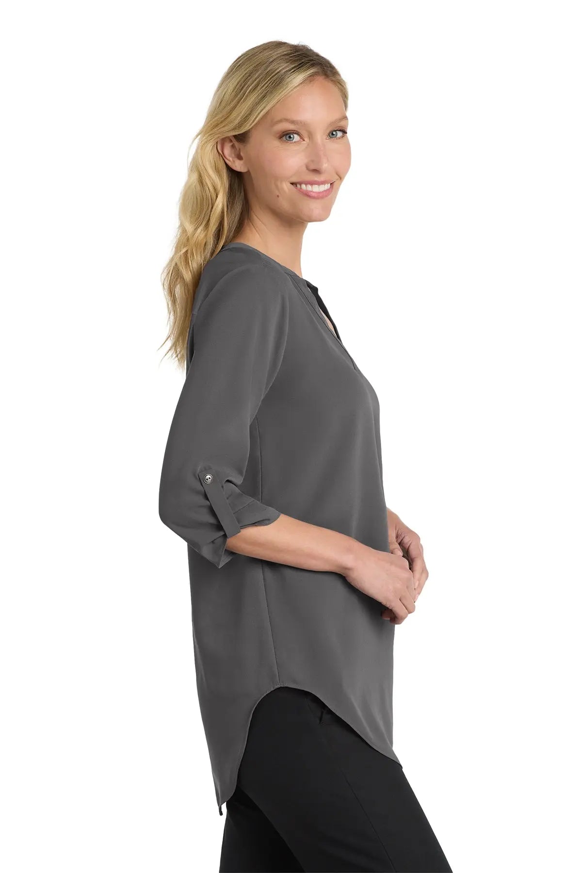 Port Authority® Women's 3/4-Sleeve Tunic Blouse #LW701