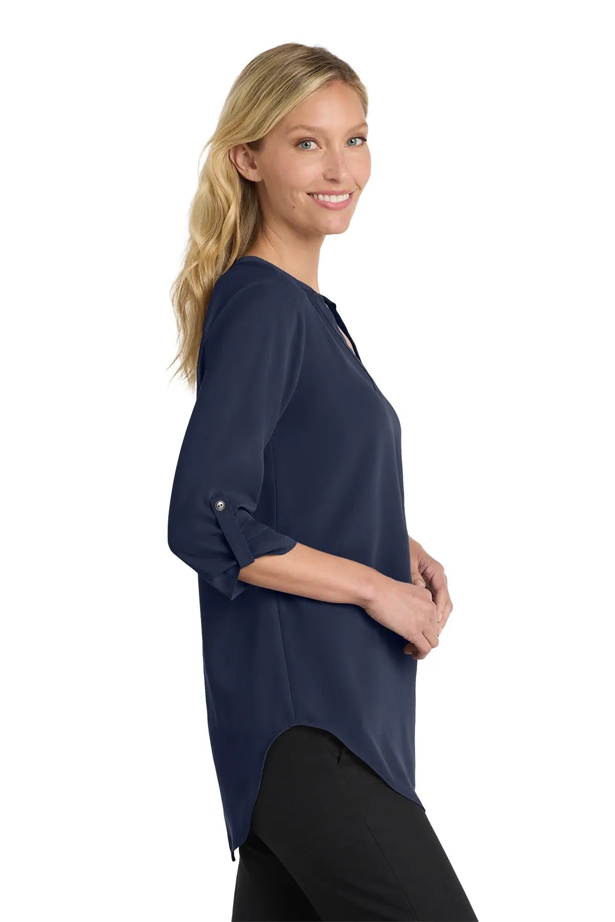 Port Authority® Women's 3/4-Sleeve Tunic Blouse #LW701