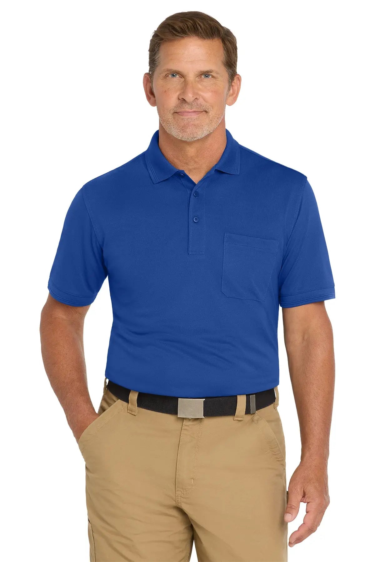 CornerStone® Industrial Snag-Proof Pique Pocket Polo #CS4020PGame Over Merch
