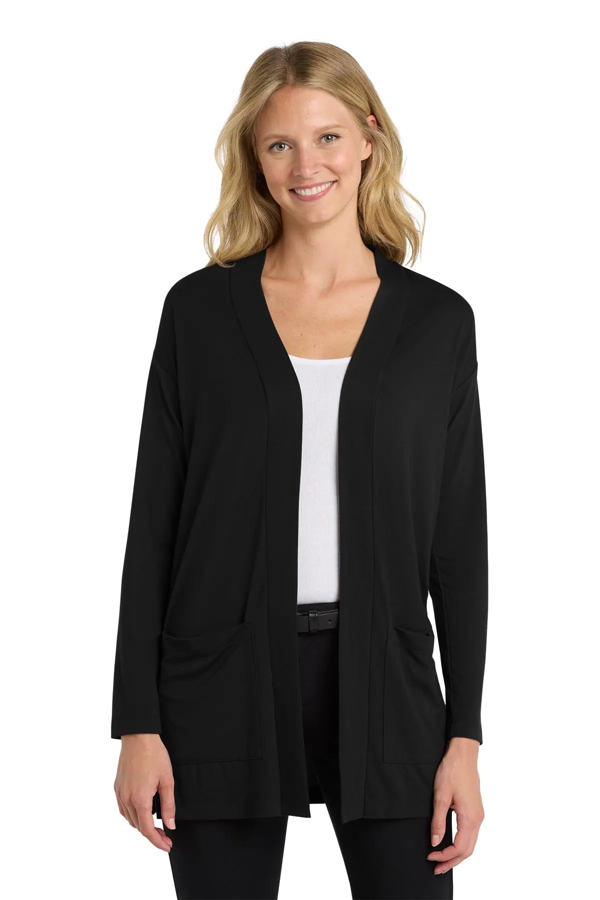 Port Authority ® Women's Concept Long Pocket Cardigan #LK5434Game Over Merch