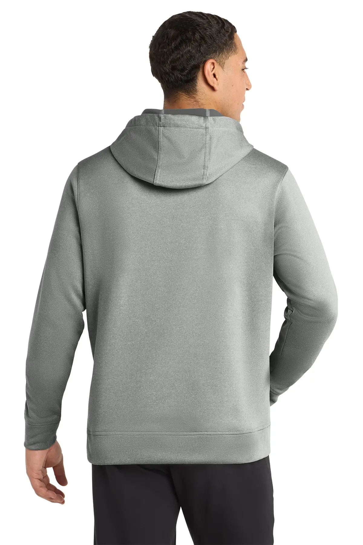 Sport-Tek® PosiCharge® Sport-Wick® Heather Fleece Hooded Pullover #ST264