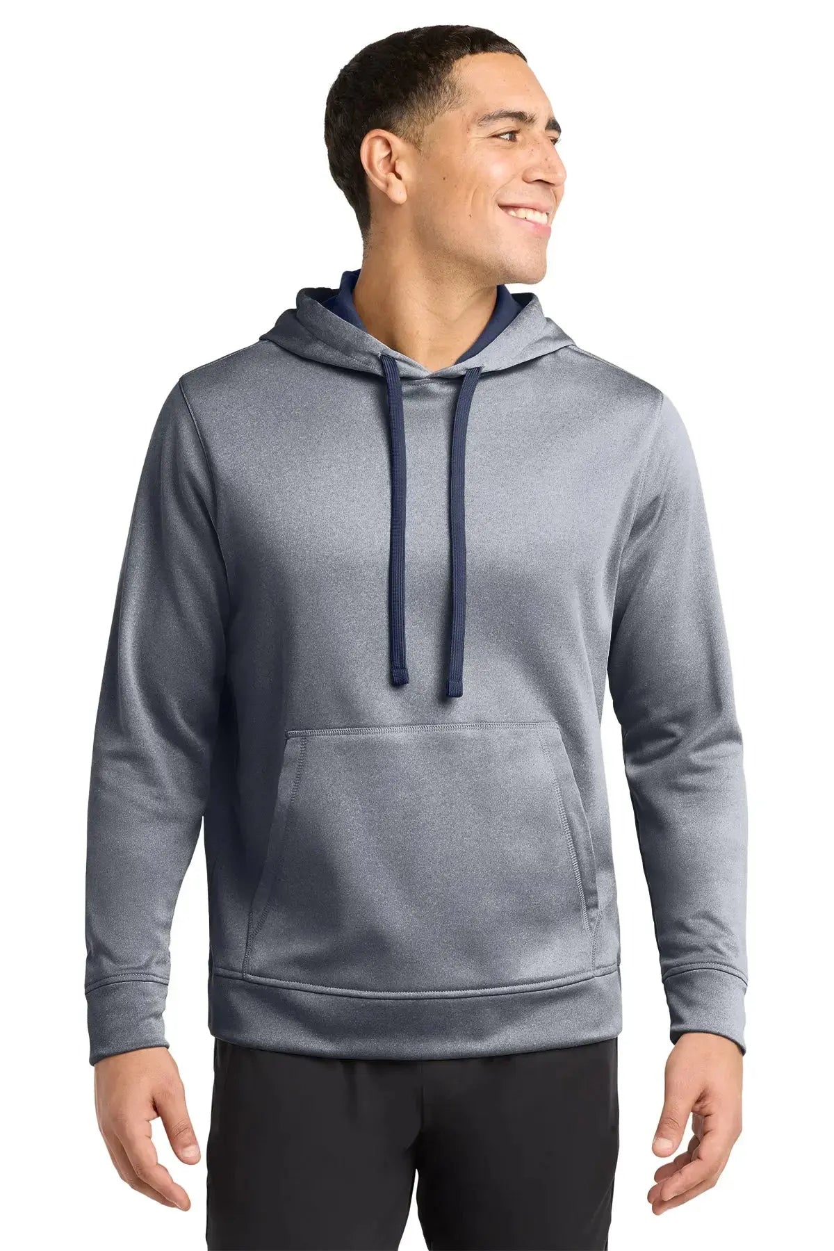 Sport-Tek® PosiCharge® Sport-Wick® Heather Fleece Hooded Pullover #ST264 Game Over Merch