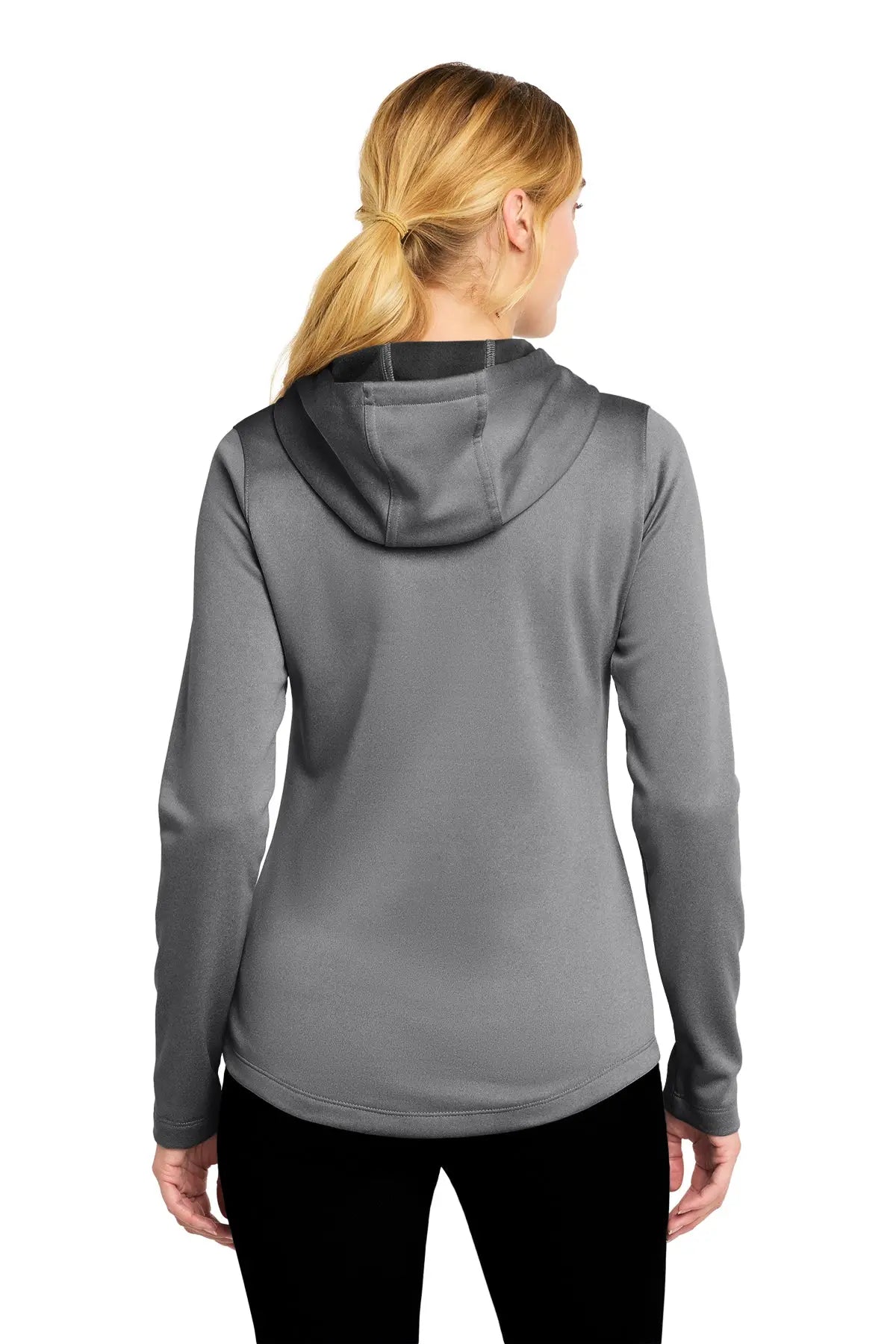 Sport-Tek® Women's PosiCharge® Sport-Wick® Heather Fleece Hooded Pullover #LST264