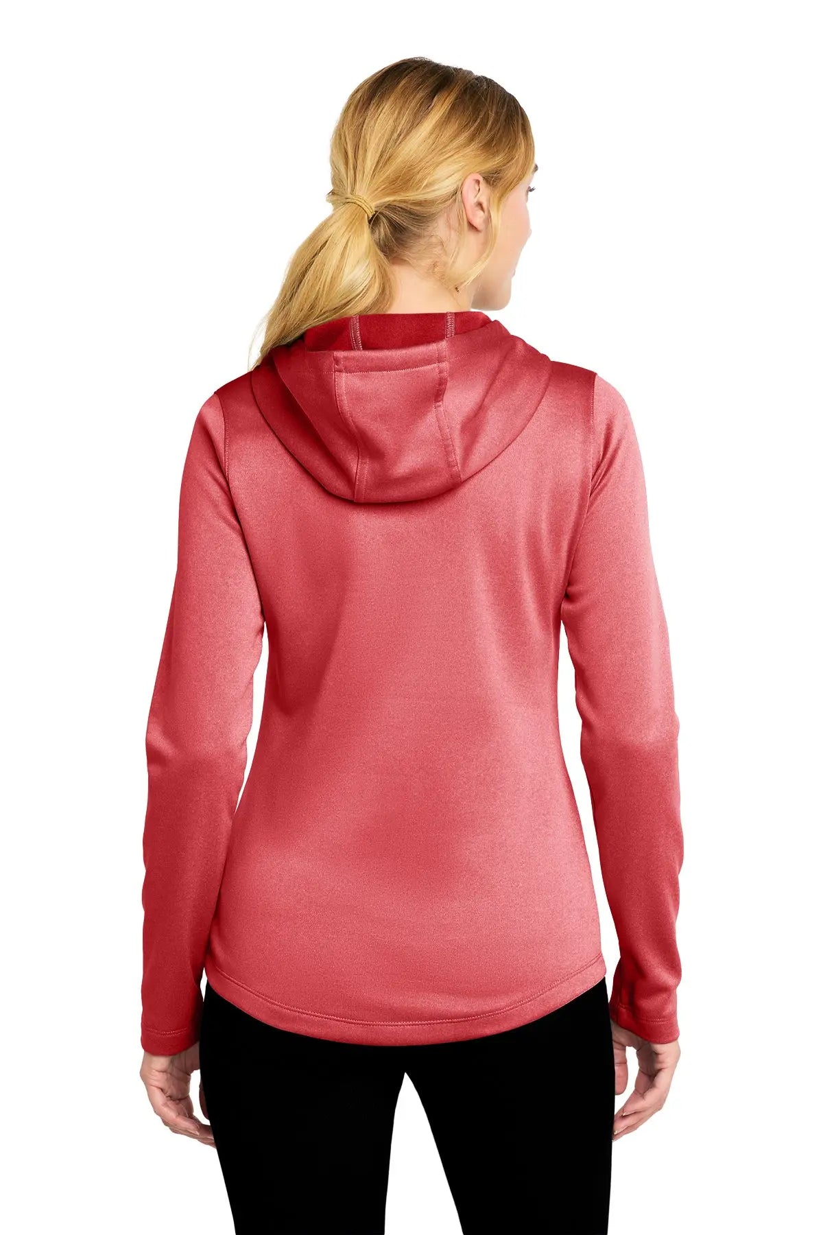 Sport-Tek® Women's PosiCharge® Sport-Wick® Heather Fleece Hooded Pullover #LST264