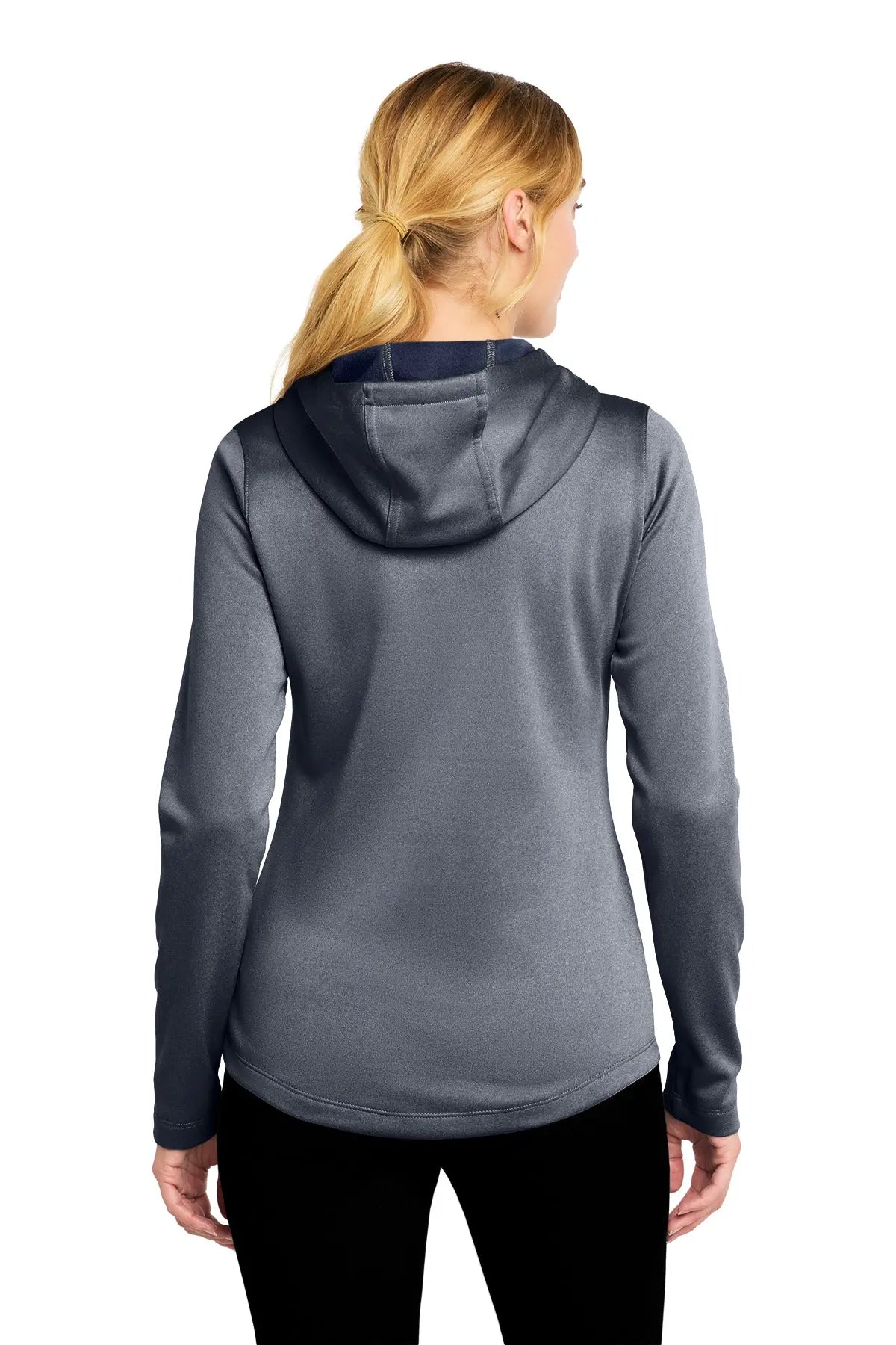 Sport-Tek® Women's PosiCharge® Sport-Wick® Heather Fleece Hooded Pullover #LST264