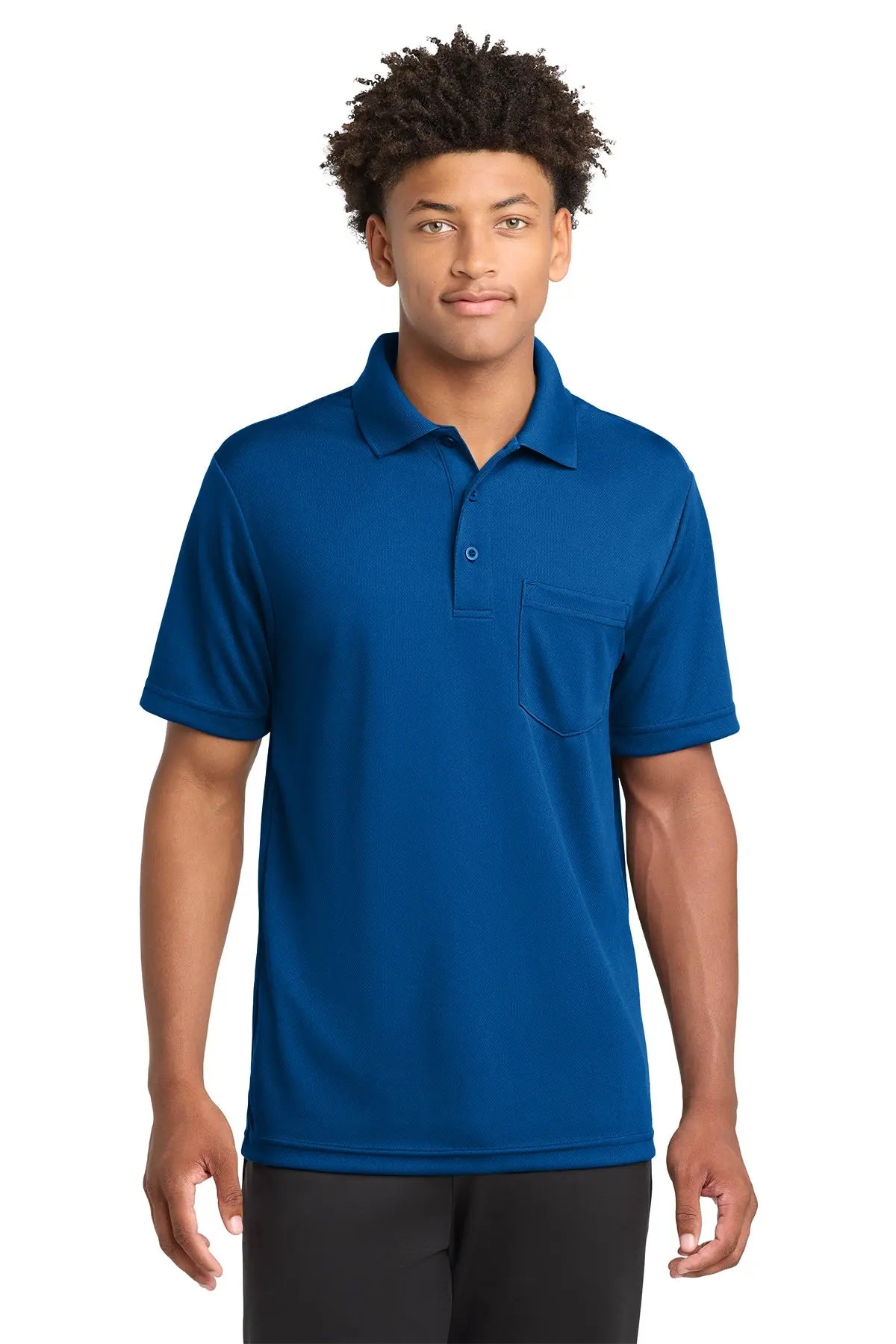 Sport-Tek ® PosiCharge ® RacerMesh ® Pocket Polo #ST640PGame Over Merch