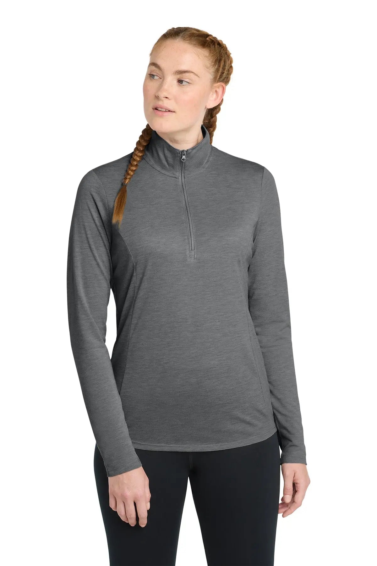 Sport-Tek® Women's PosiCharge® Tri-Blend Wicking 1/4-Zip Pullover #LST407 Game Over Merch