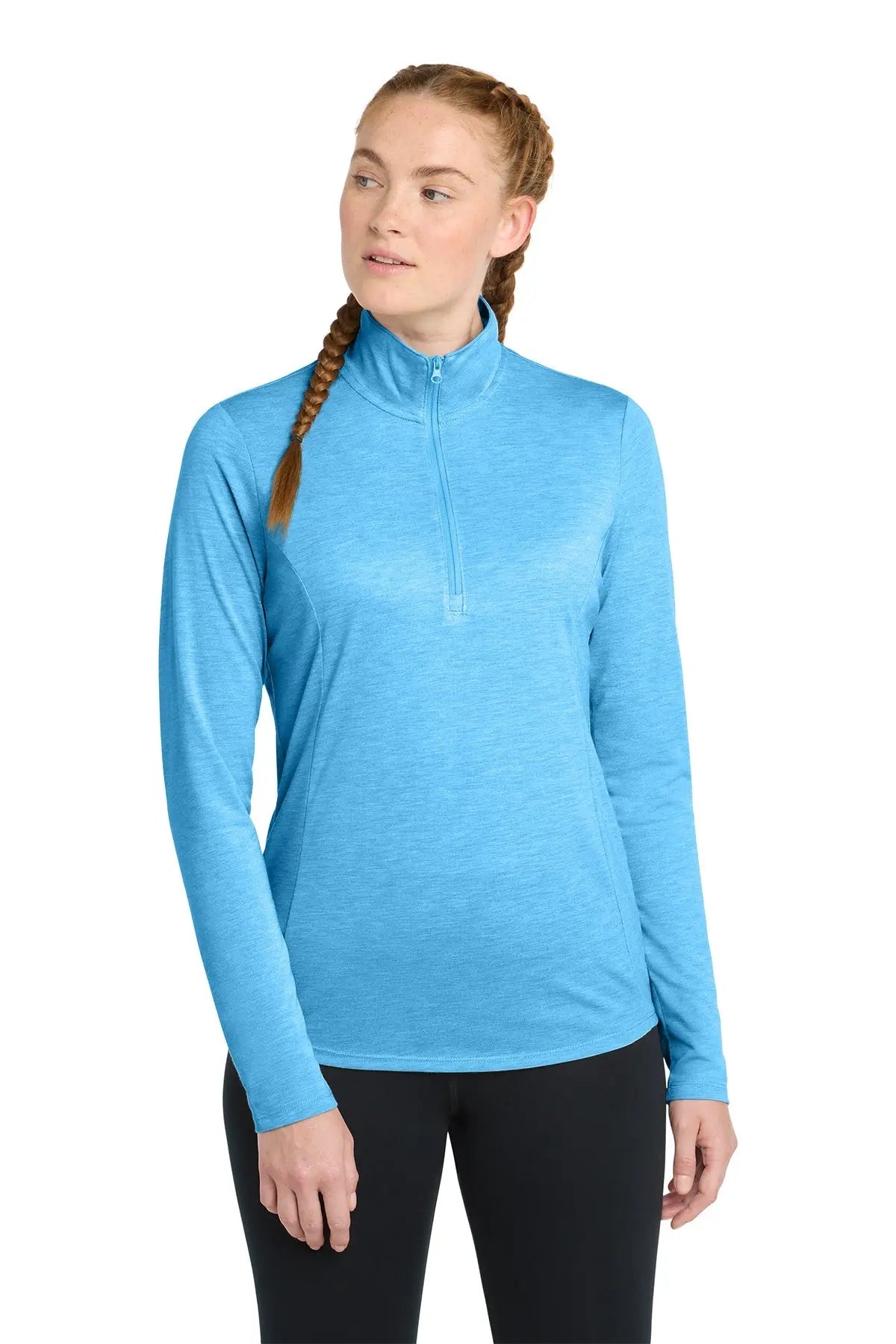 Sport-Tek® Women's PosiCharge® Tri-Blend Wicking 1/4-Zip Pullover #LST407 Game Over Merch