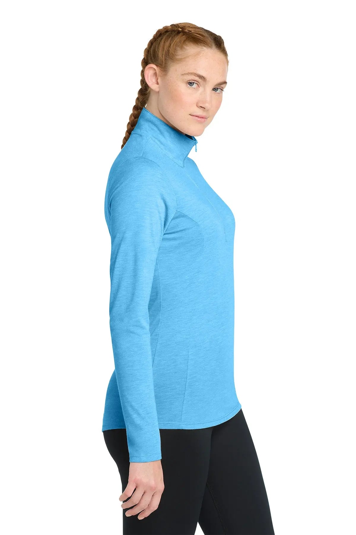 Sport-Tek® Women's PosiCharge® Tri-Blend Wicking 1/4-Zip Pullover #LST407 Game Over Merch
