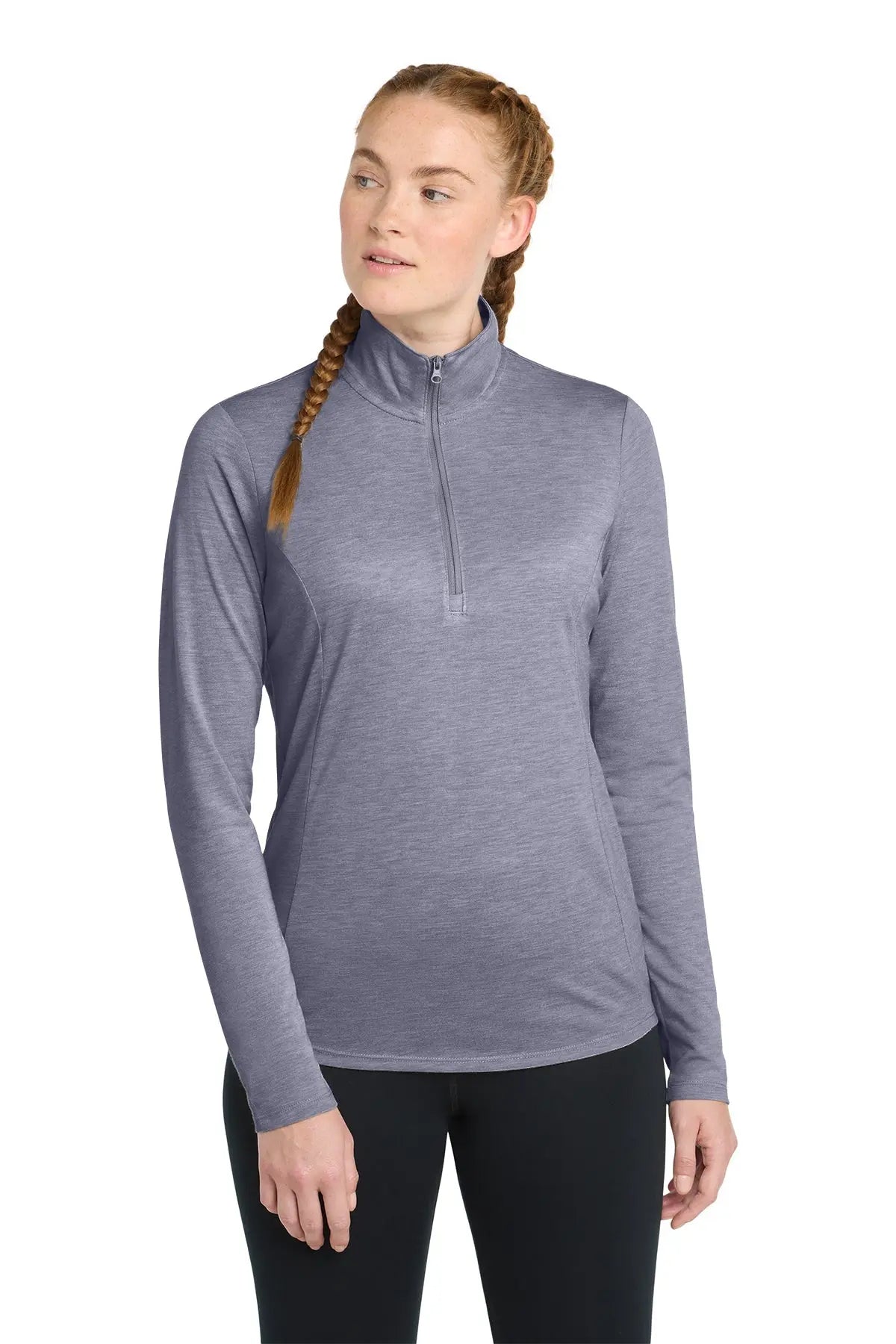 Sport-Tek® Women's PosiCharge® Tri-Blend Wicking 1/4-Zip Pullover #LST407 Game Over Merch