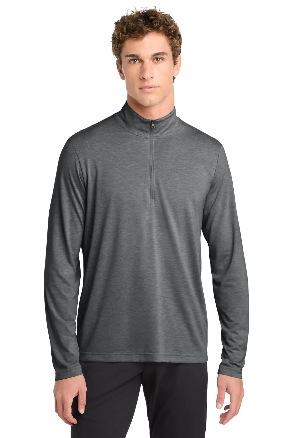 Sport-Tek® PosiCharge® Tri-Blend Wicking 1/4-Zip Pullover #ST407 Game Over Merch