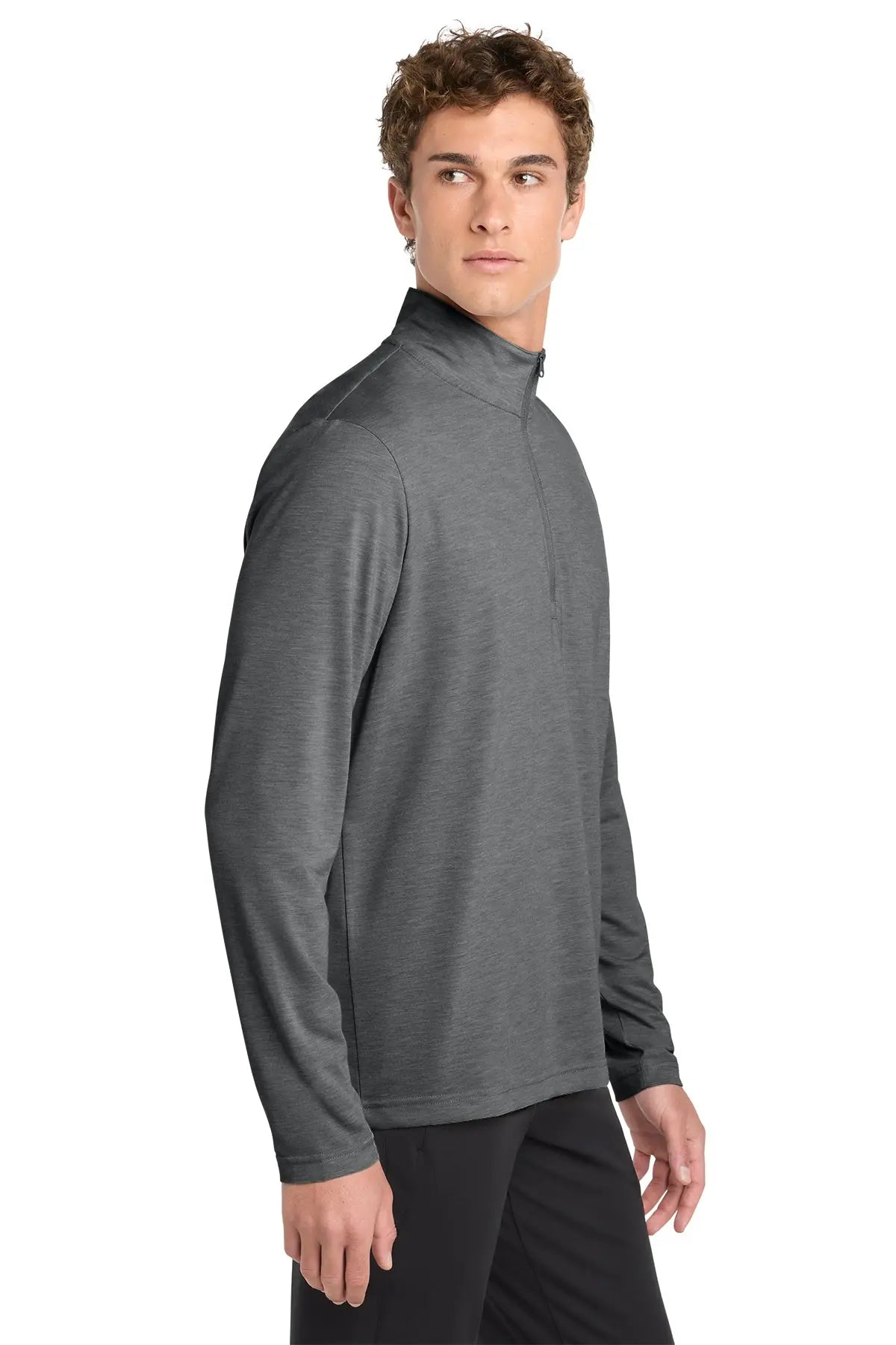 Sport-Tek® PosiCharge® Tri-Blend Wicking 1/4-Zip Pullover #ST407 Game Over Merch