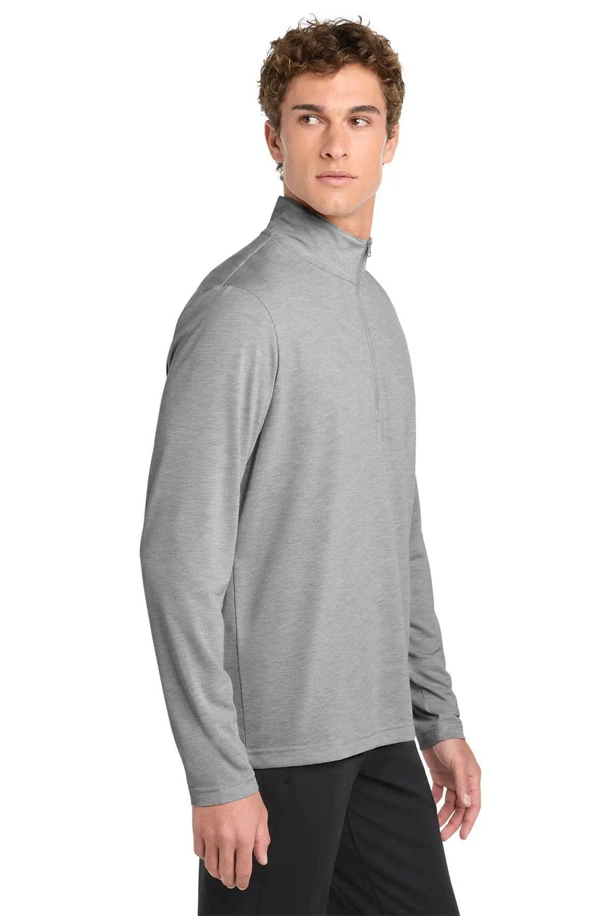 Sport-Tek® PosiCharge® Tri-Blend Wicking 1/4-Zip Pullover #ST407 Game Over Merch