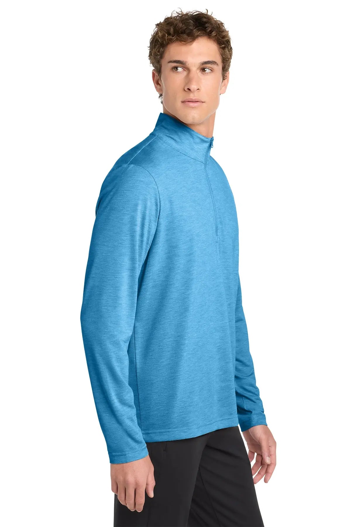 Sport-Tek® PosiCharge® Tri-Blend Wicking 1/4-Zip Pullover #ST407 Game Over Merch