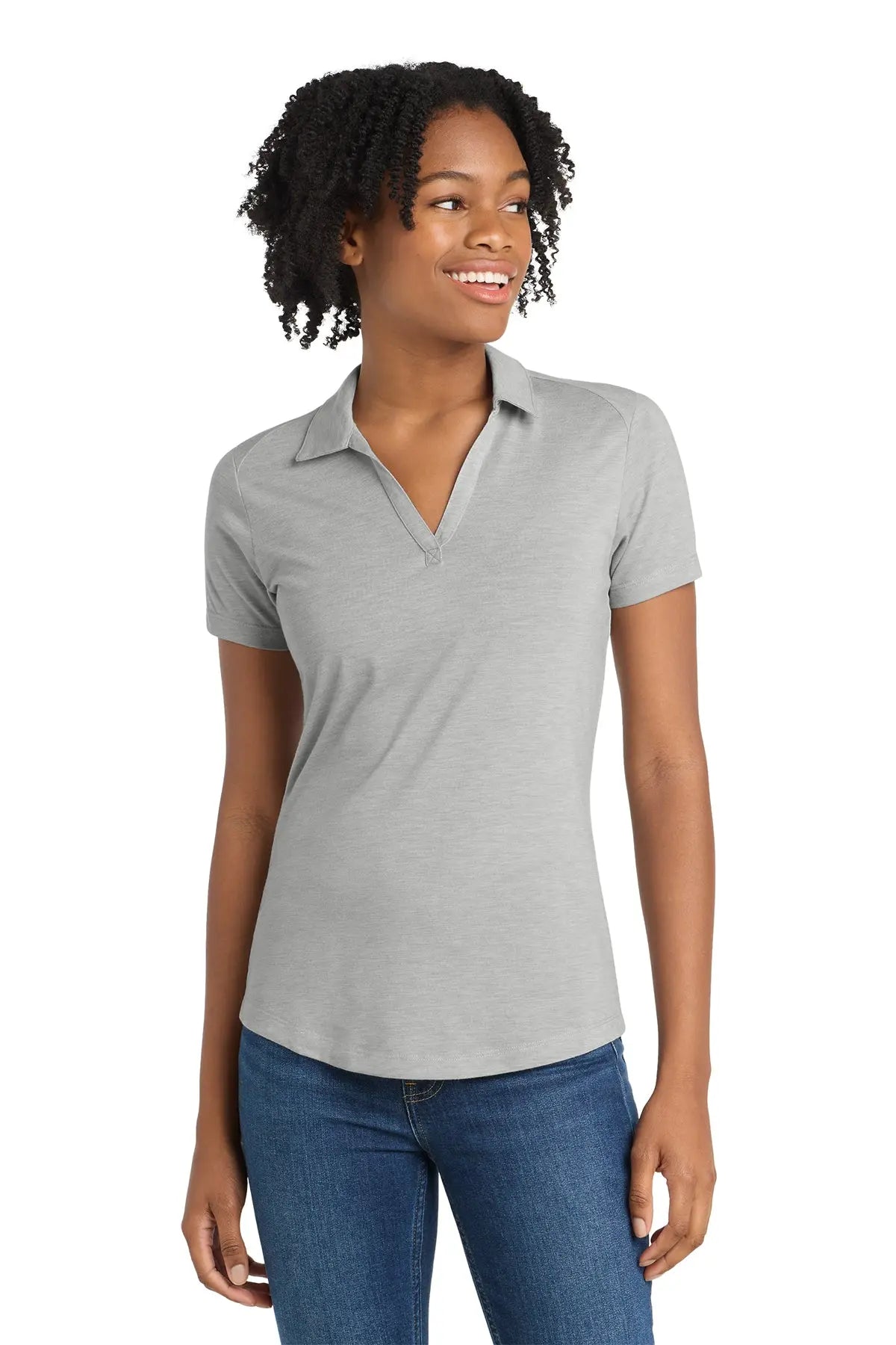 Sport-Tek® Women's PosiCharge® Tri-Blend Wicking Polo #LST405Game Over Merch