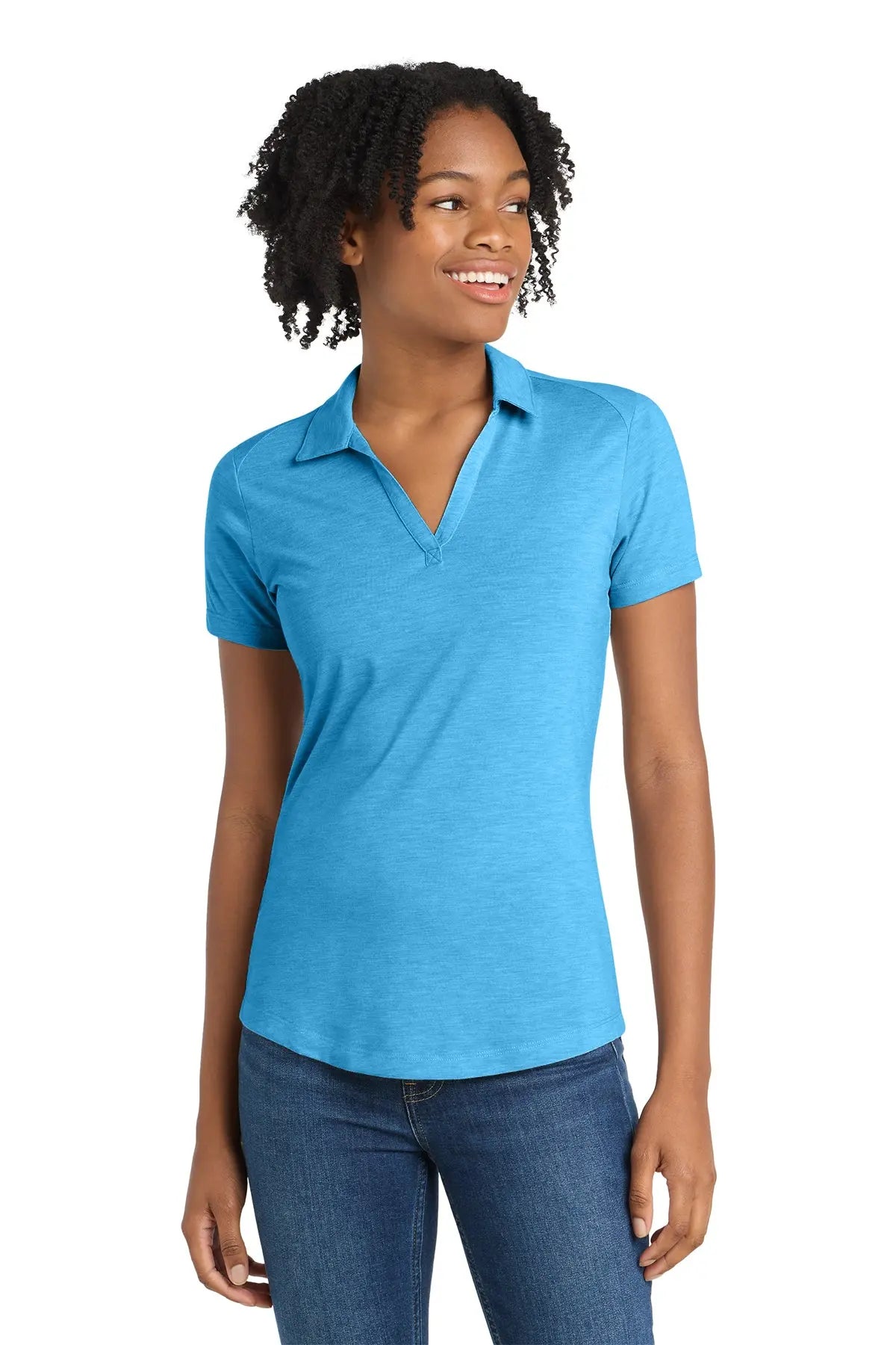 Sport-Tek® Women's PosiCharge® Tri-Blend Wicking Polo #LST405Game Over Merch